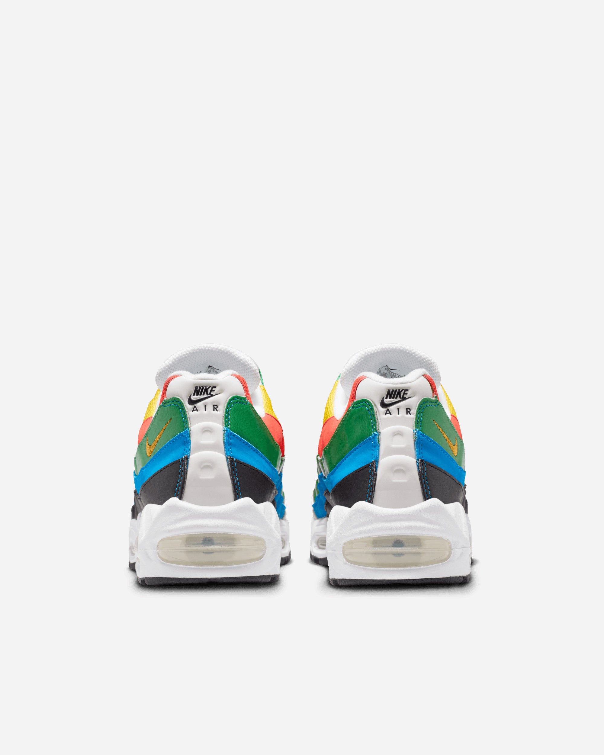 Nike Air Max 95 "Olympique" WHITE/GOLD-CHILE RED- BLUE IB7872-100