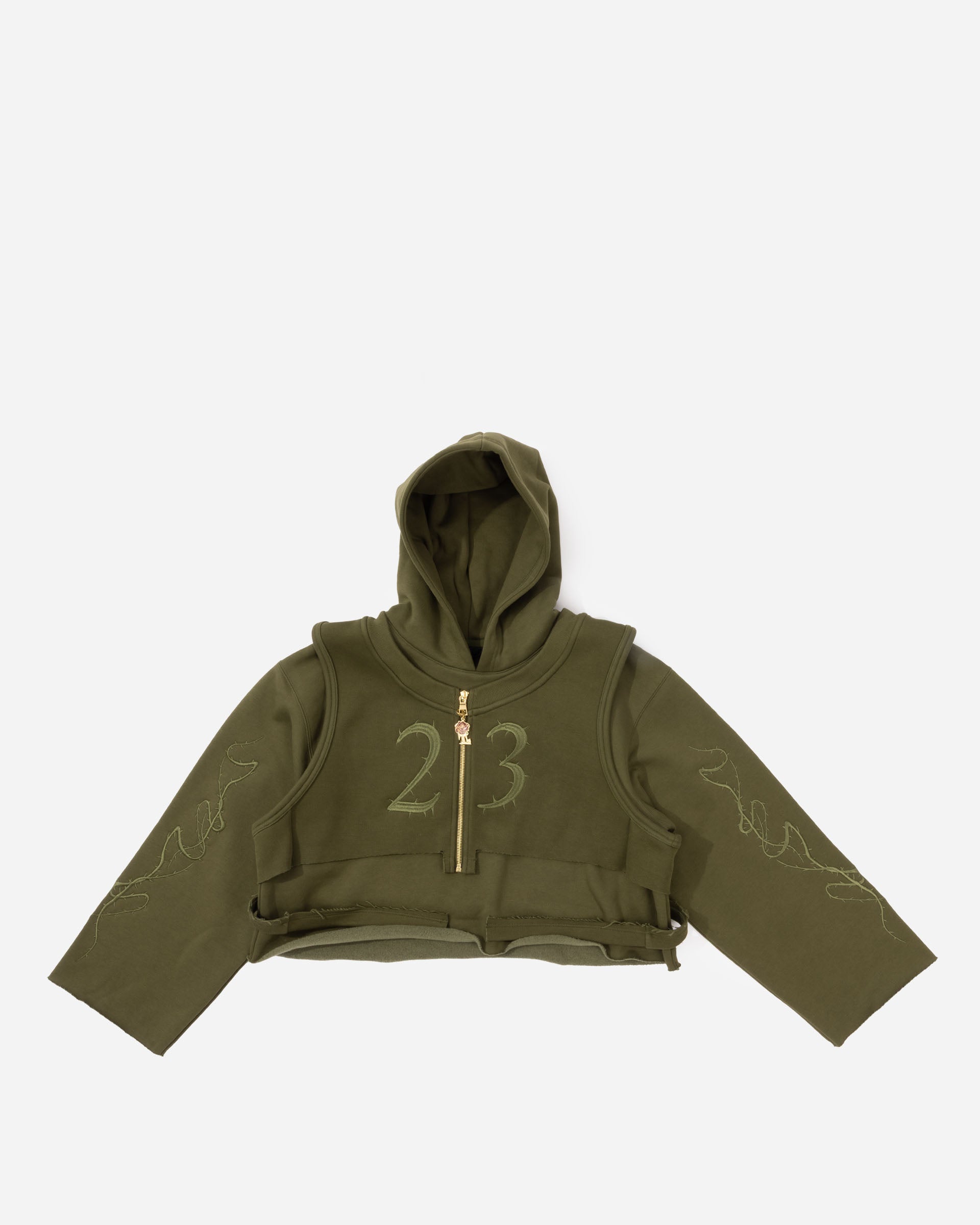 Jordan Brand Jordan Brand x Teyana Taylor Layer Hoodie ROUGH GREEN IM6257-326