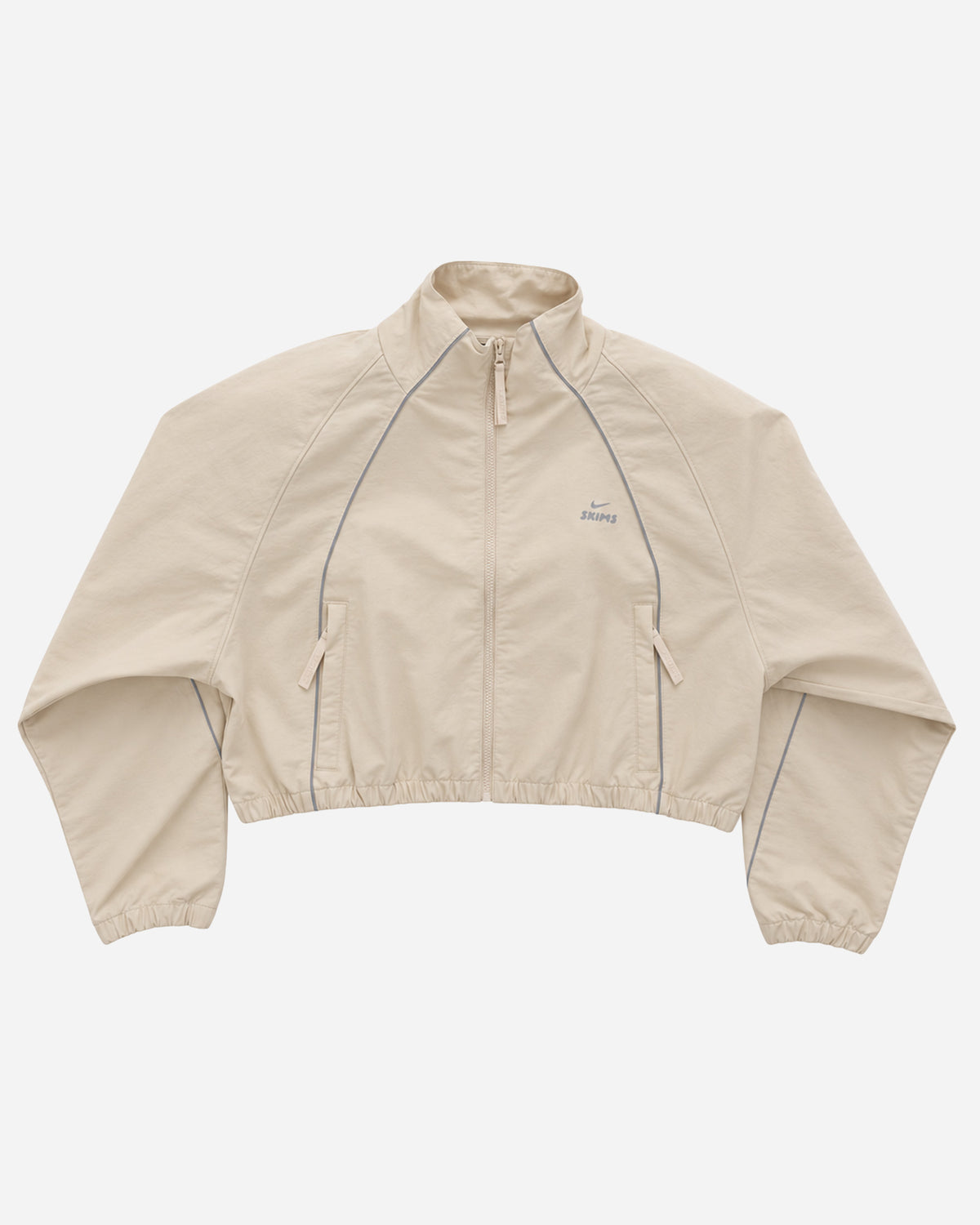 Crunchy Nylon Crop Jacket