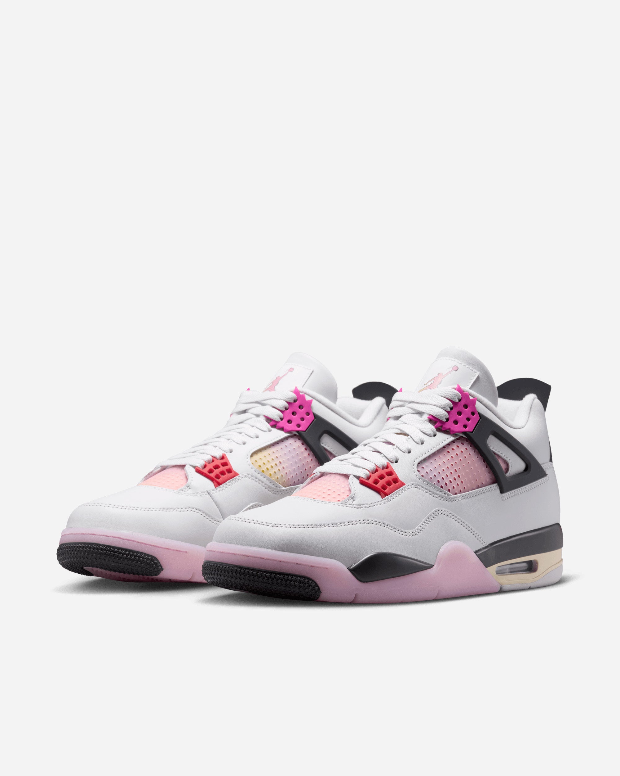 Jordan Brand Air Jordan 4 Retro "Comic" OFF WHITE/FIRE PINK-ANTHRACITE JA1135-100
