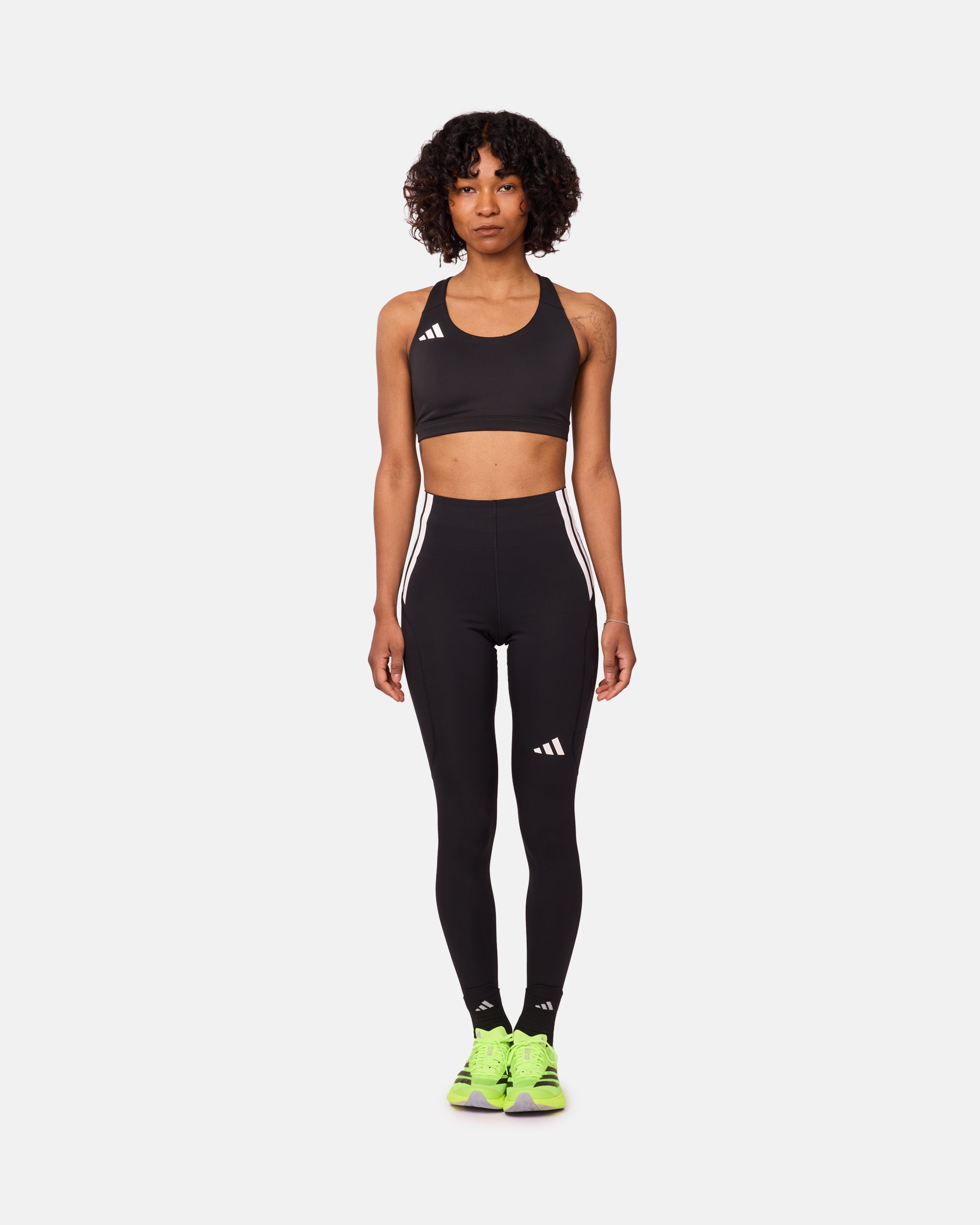 Adidas Running Adizero Full Length Leggings Black JI5656
