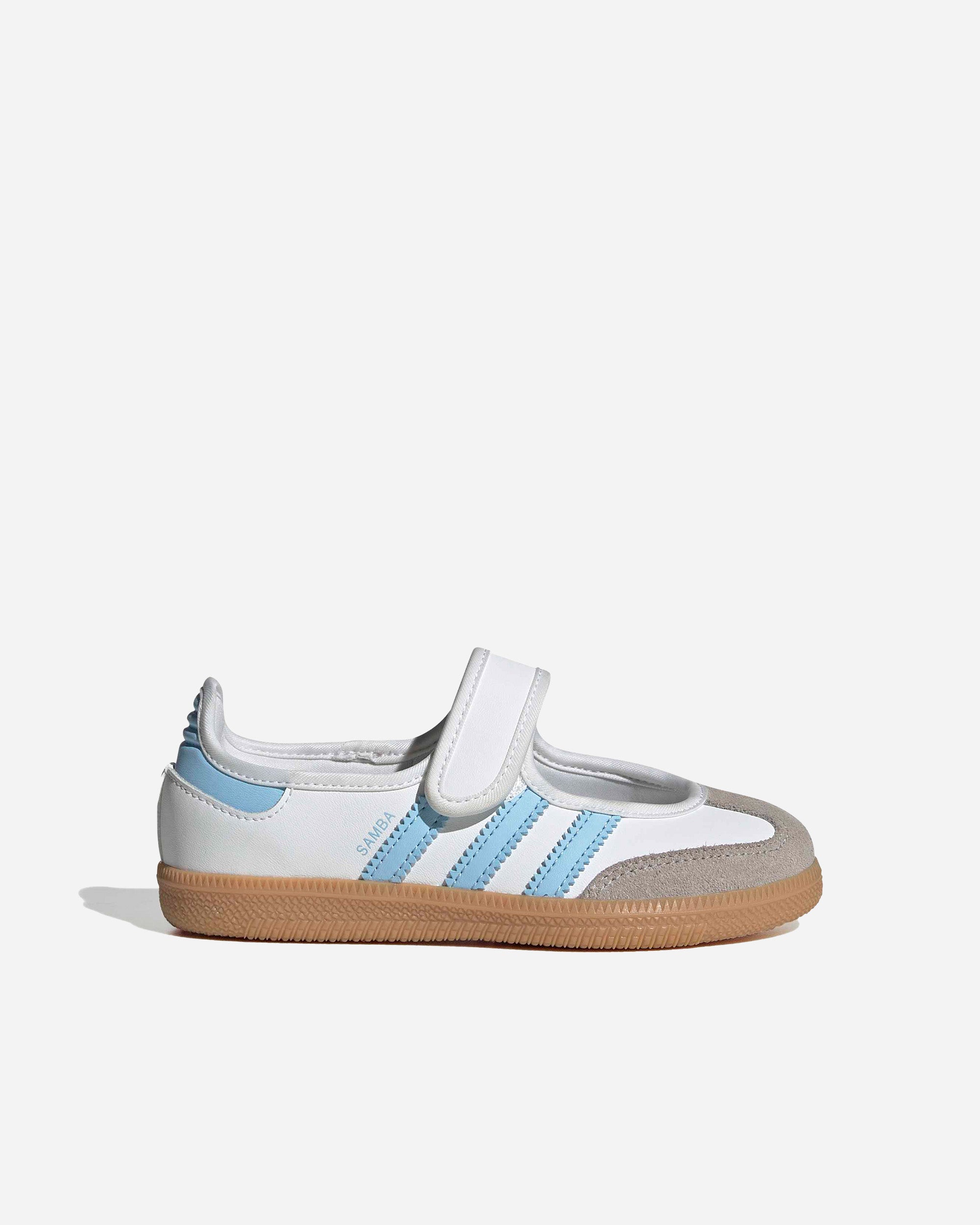 adidas Originals Samba Jane C (Preschool) FTWWHT/CLESKY/GUM3 JQ9305