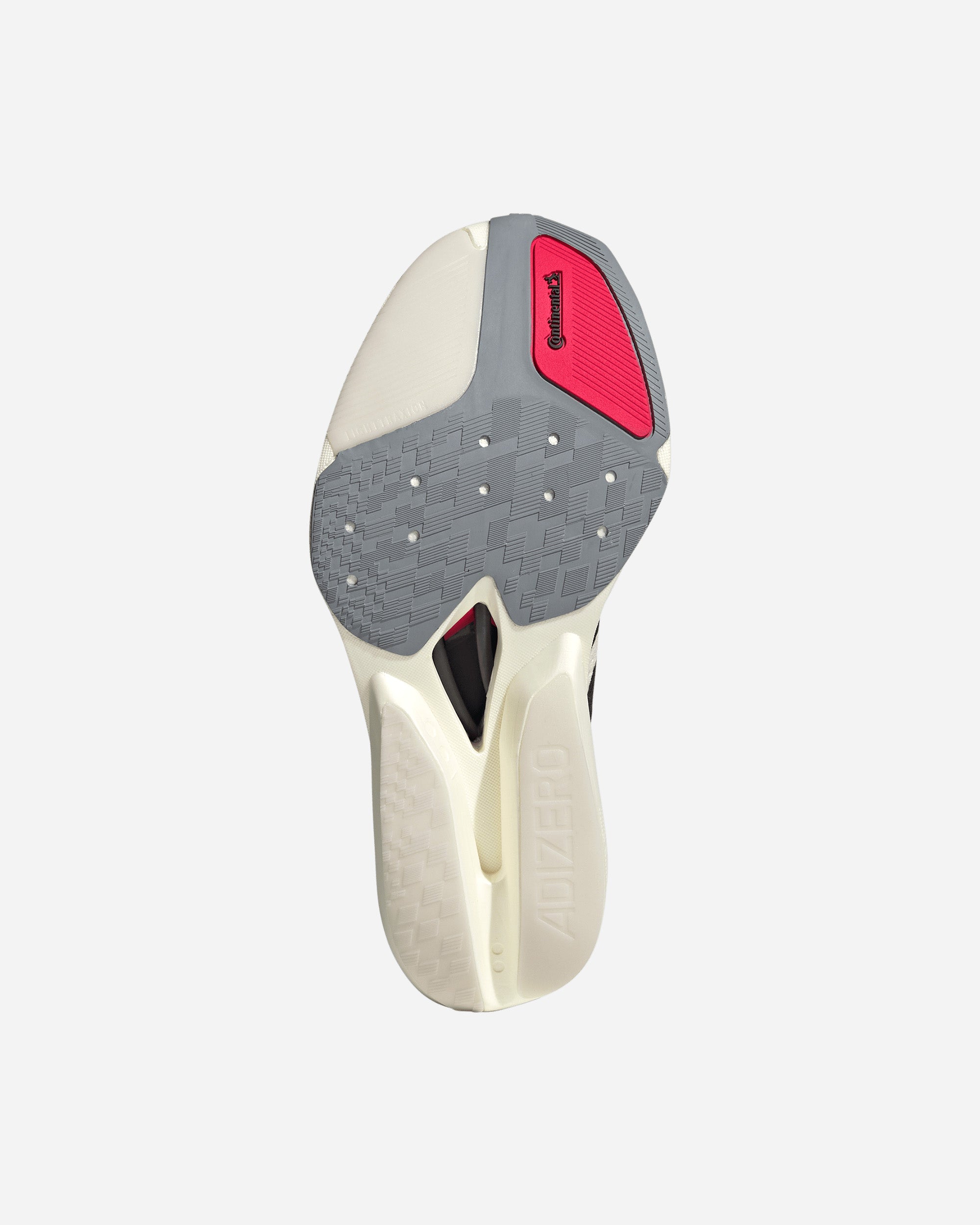 Adidas Running Adizero Prime X3 Strung Cloud White Black / Lucid red JR2597