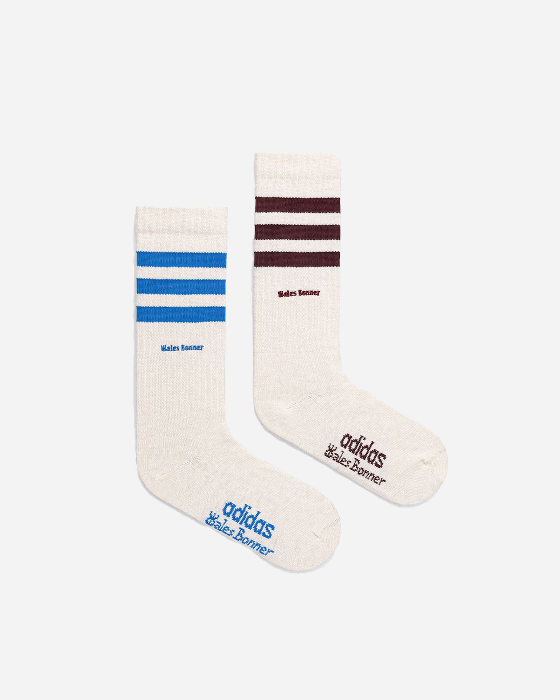 adidas Originals adidas Originals x Wales Bonner 3S Strumpor WHITE/WHITE JV8683