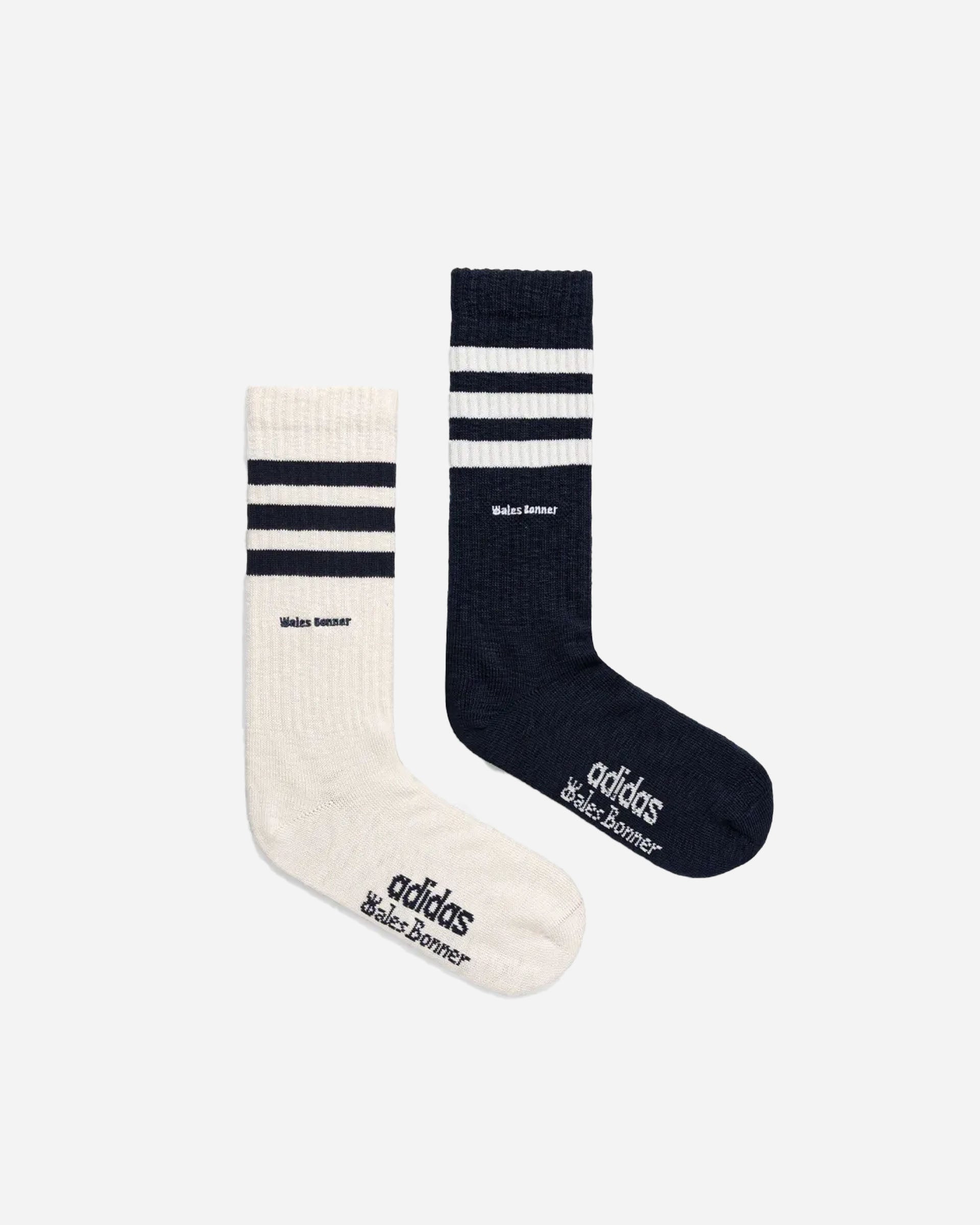 adidas Originals adidas Originals x Wales Bonner 3S Strumpor NAVY/WHITE JV8684