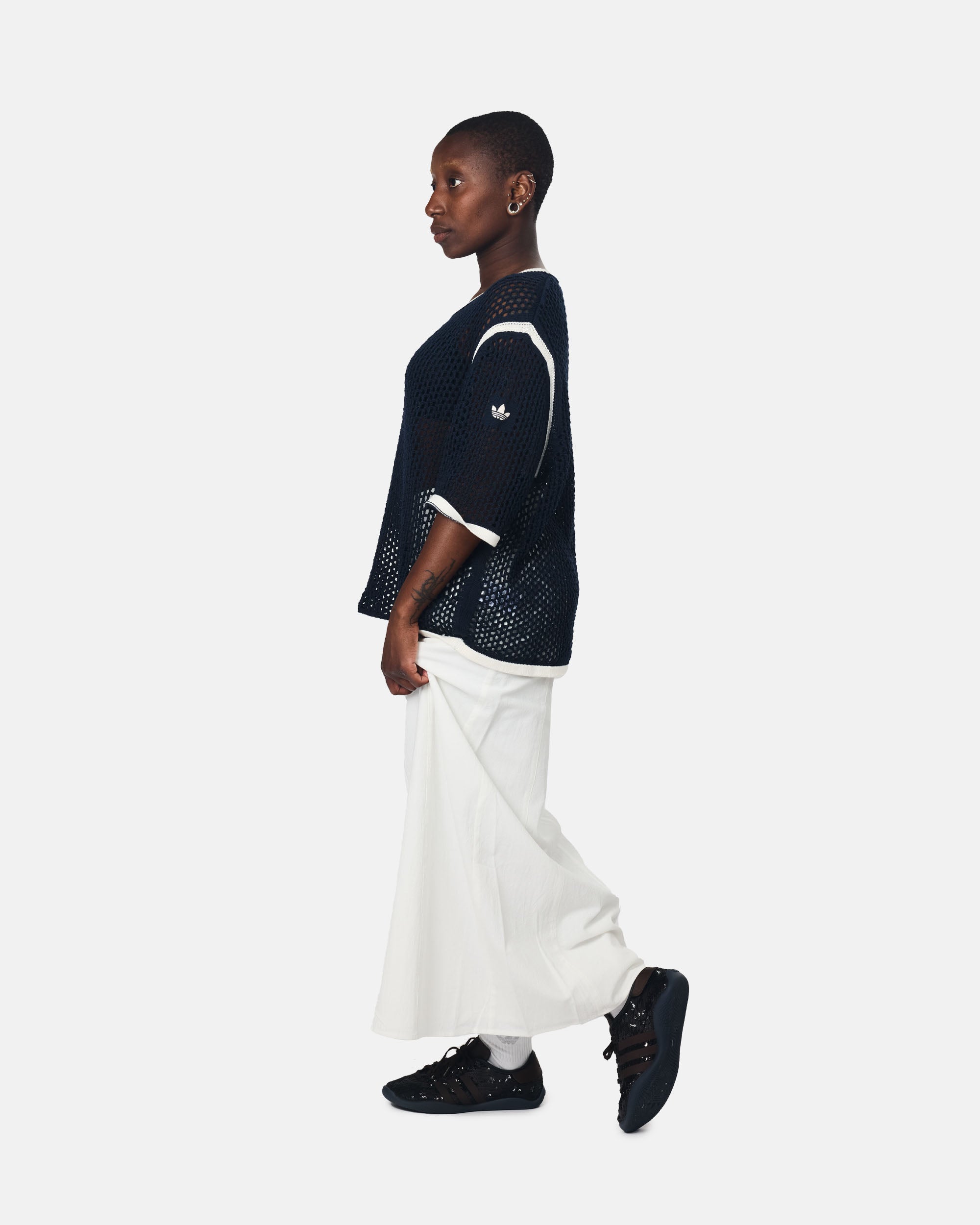 adidas Originals adidas Originals x Wales Bonner Knit T-shirt NAVY KA7052