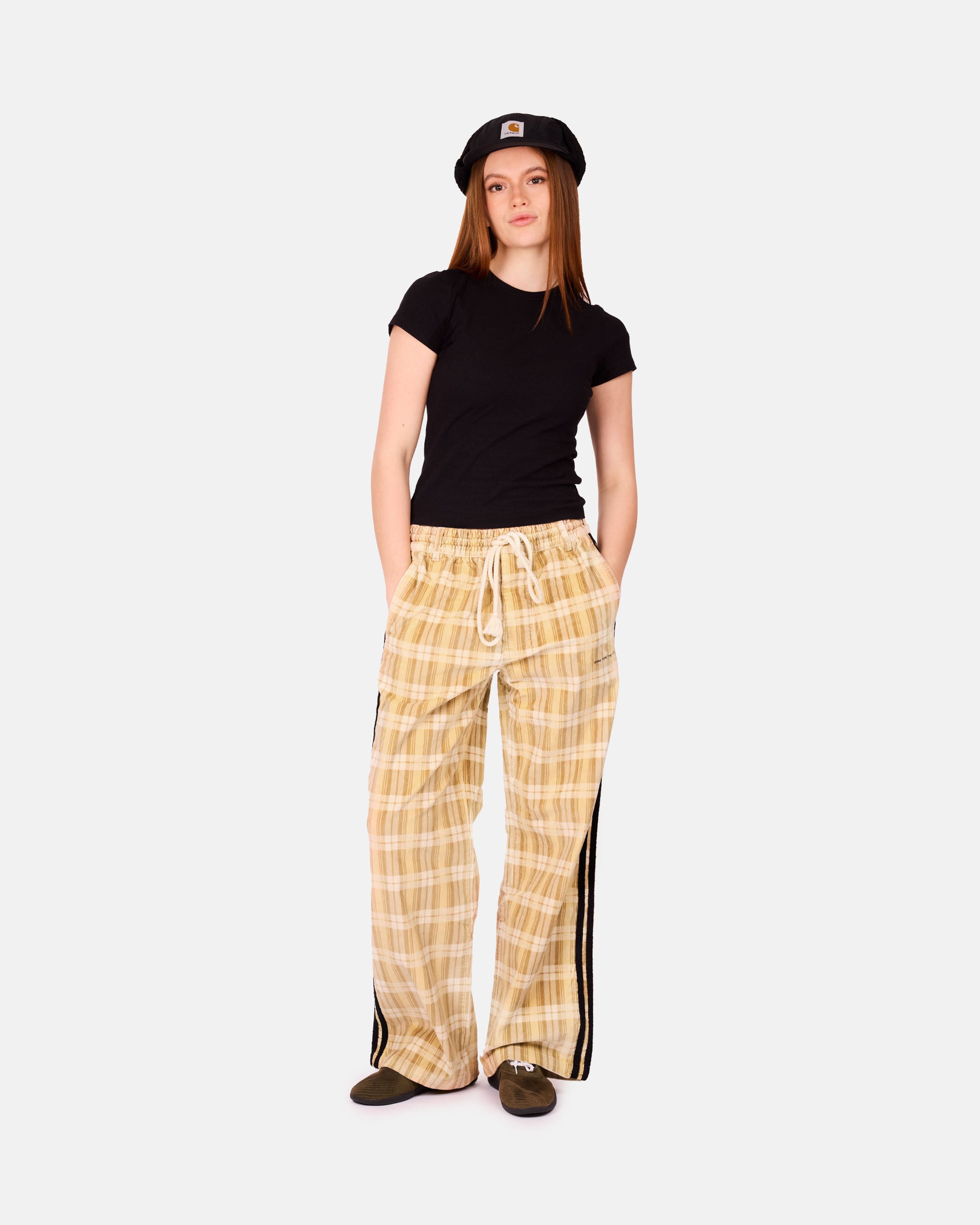 adidas Originals adidas Originals x Song For The Mute ADI006 Plaid Pants White KC3140