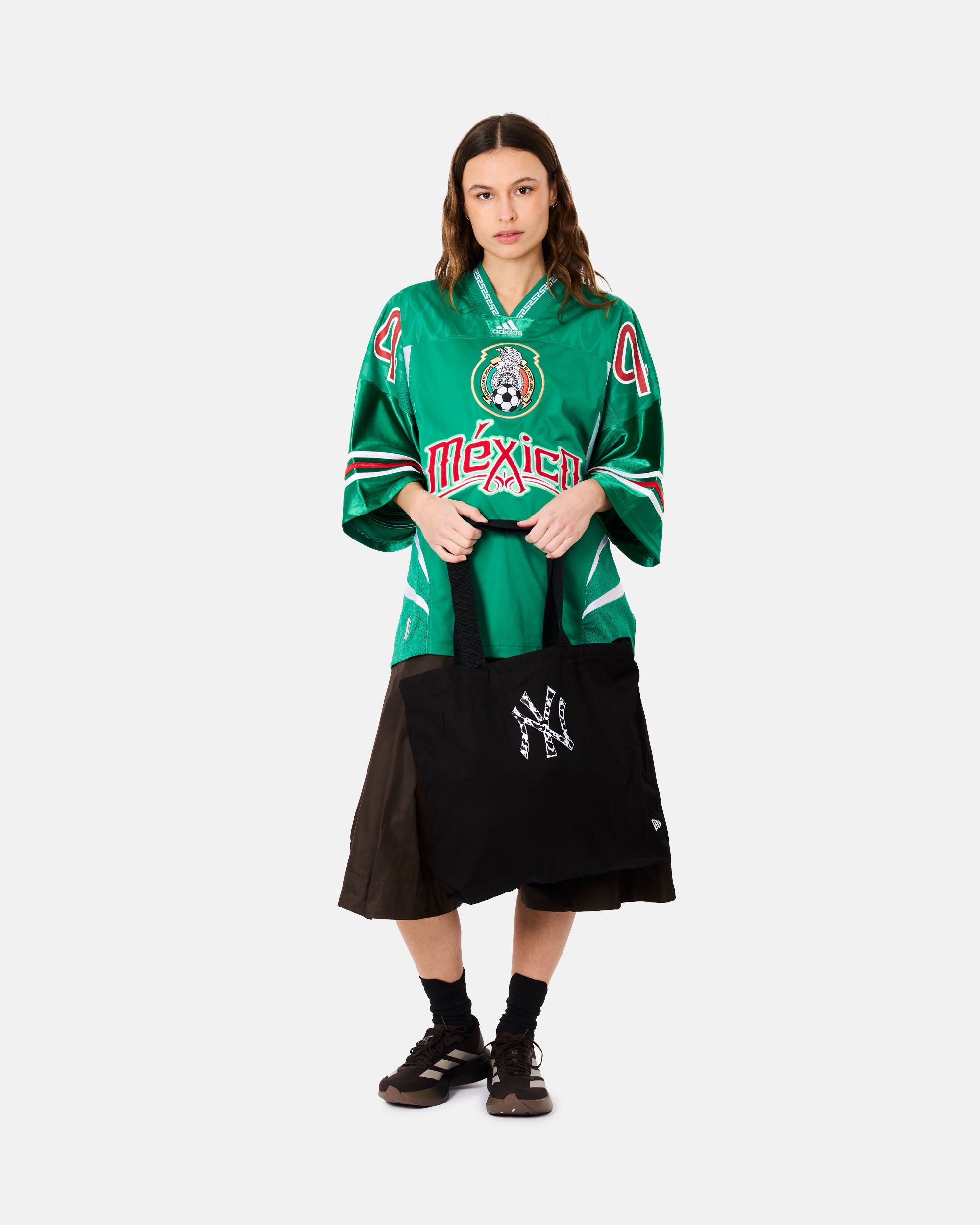 adidas Originals Bringback Remixed Mexico Jersey bold green/better scarlet KD5986