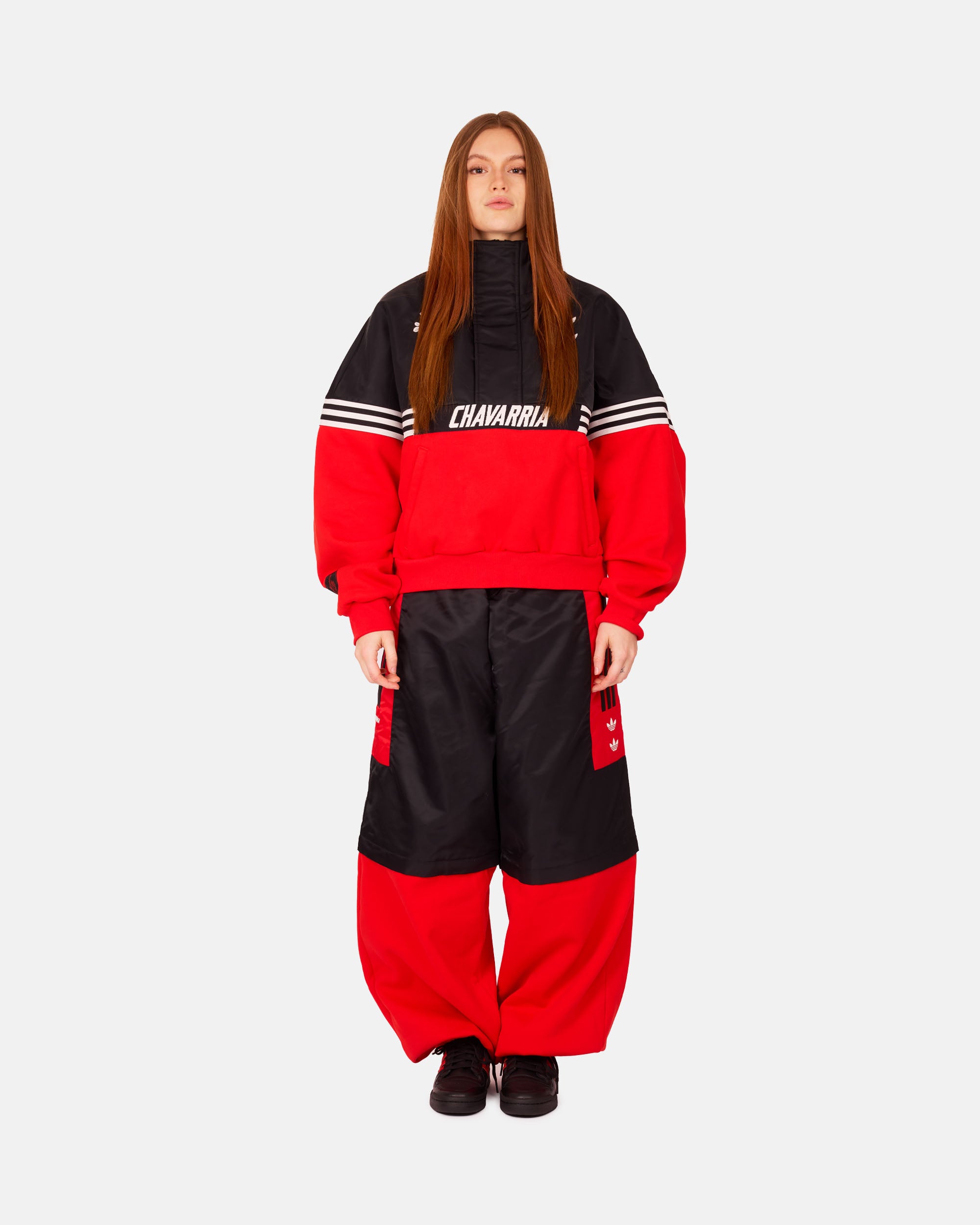 adidas Originals adidas Originals x Willy Chavarria Gomez Zip Off Pants Black/Red KD9359