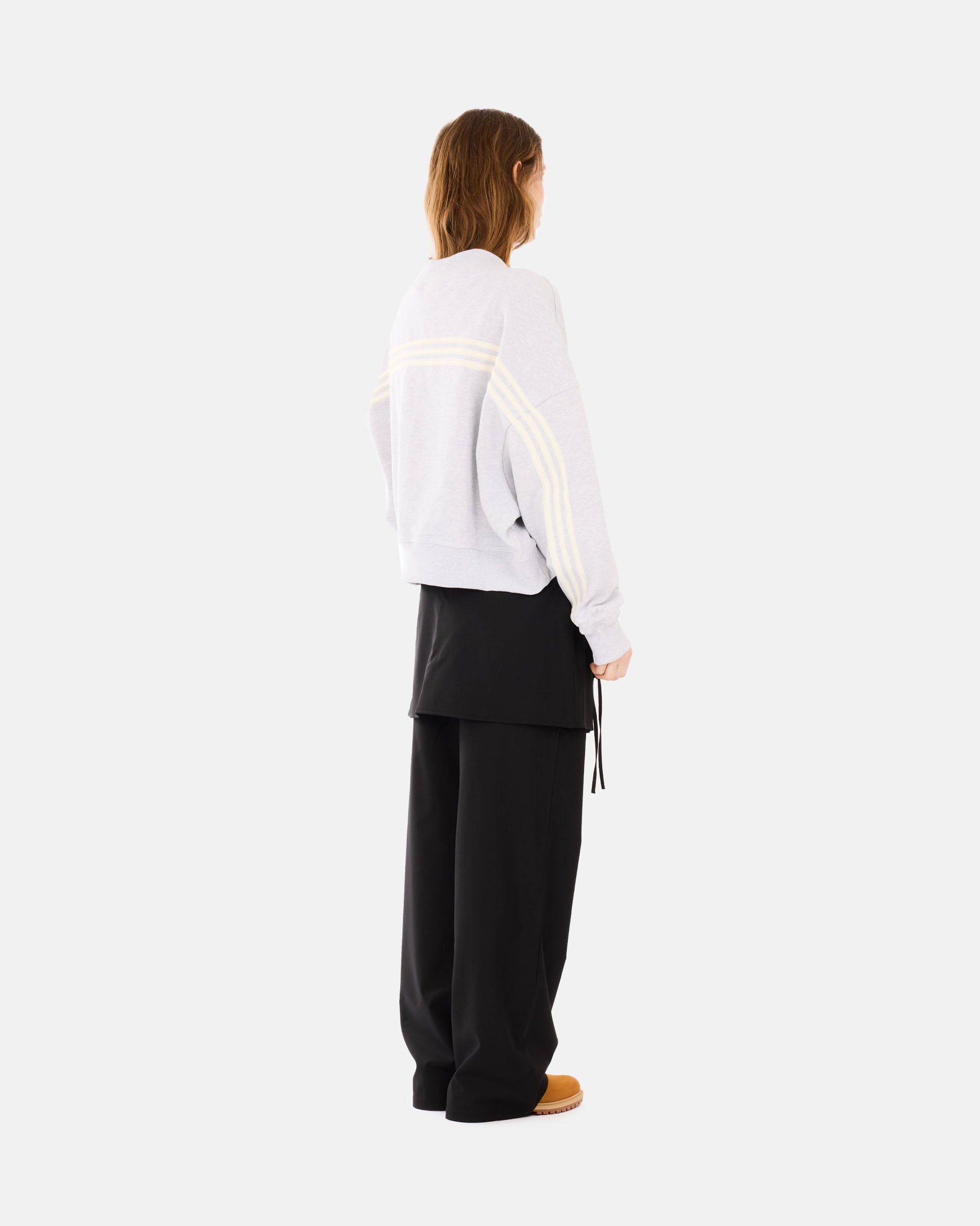 adidas Originals adidas Originals x Bad Bunny Heavy Weight Crew & Balacklava light grey heather KF1798