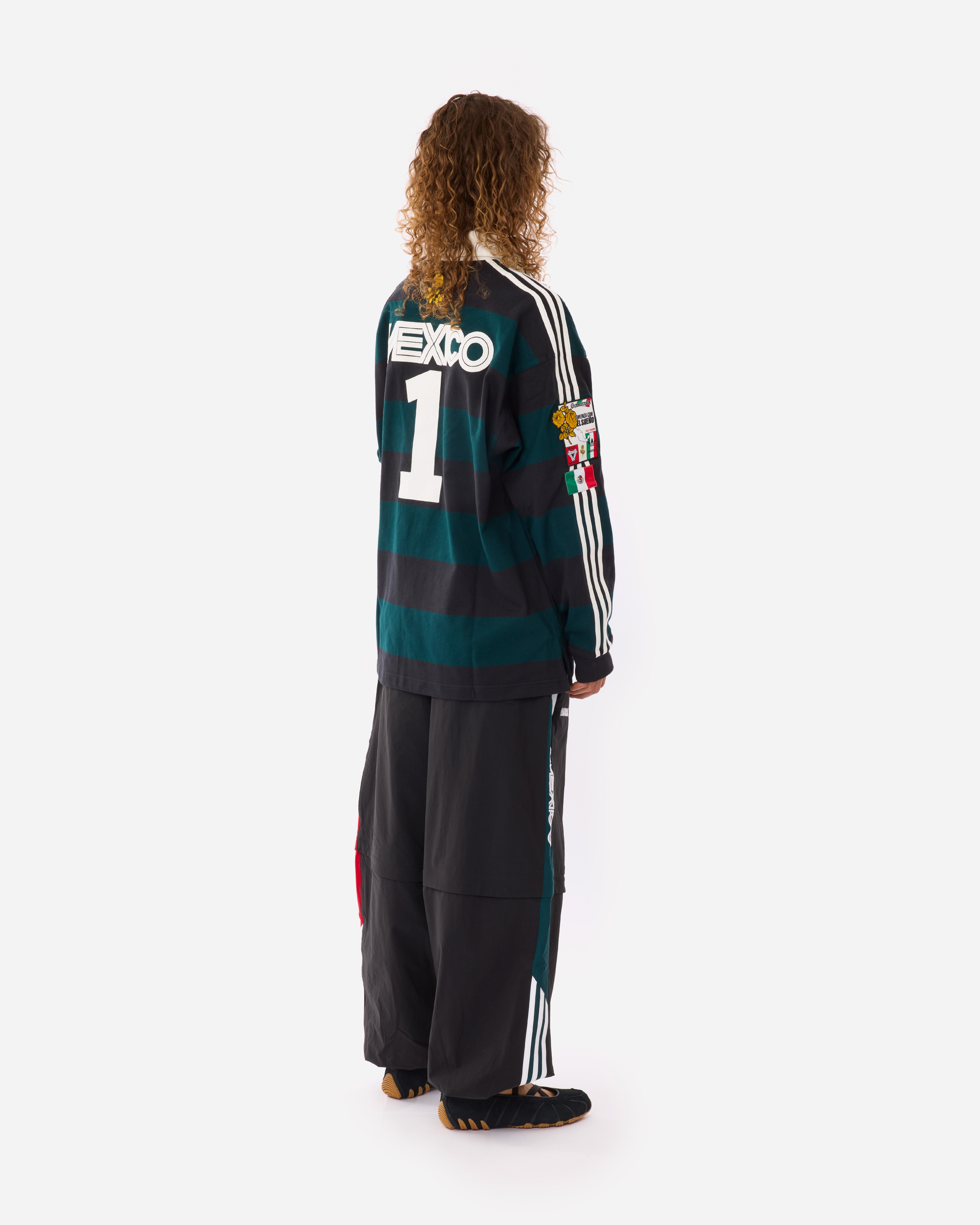 adidas Originals adidas Originals x Willy Chavarria Woven Tracksuit Pants BLACK KU7798
