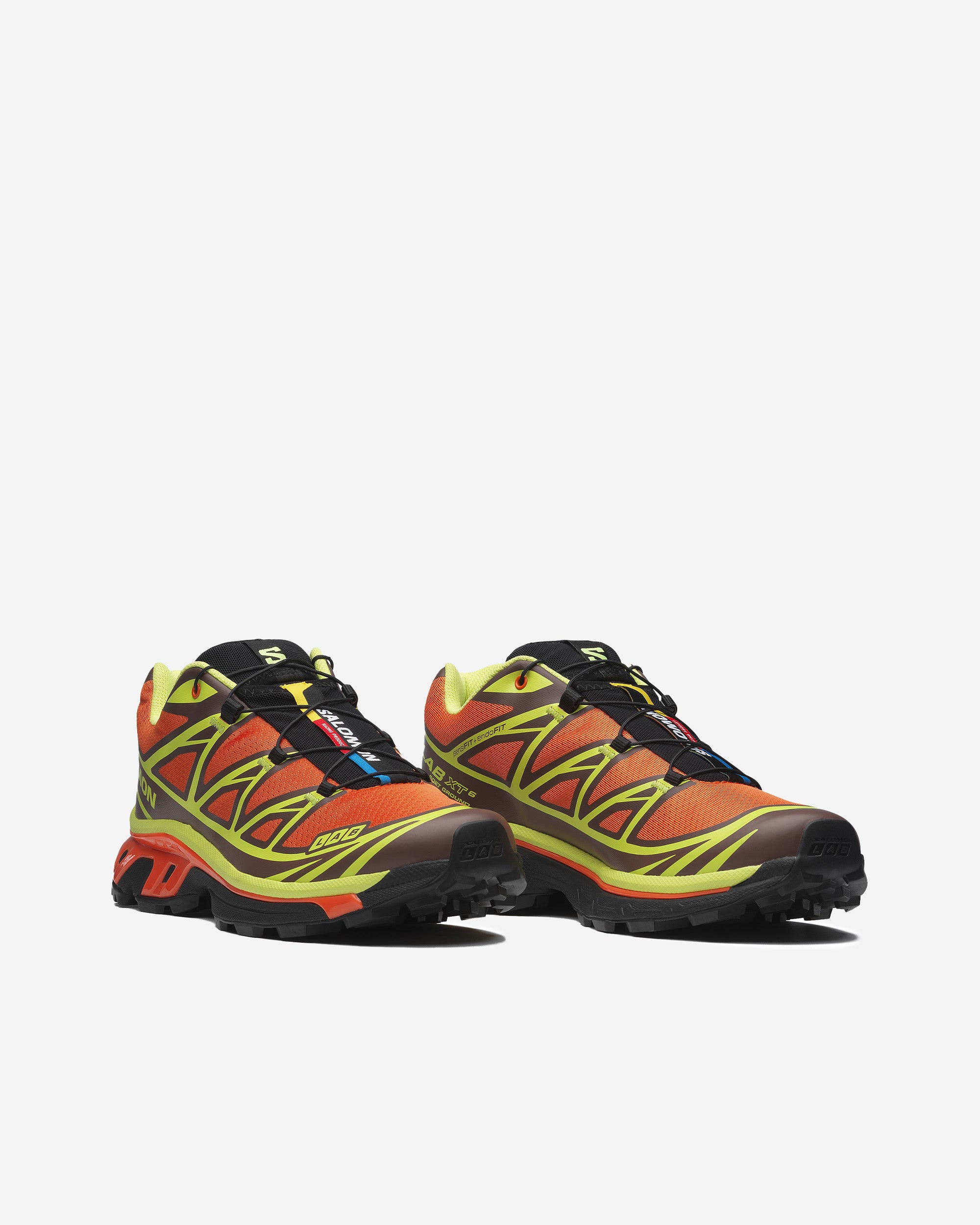Salomon XT-6 Red Orange /Sharp Green/Black L47869600
