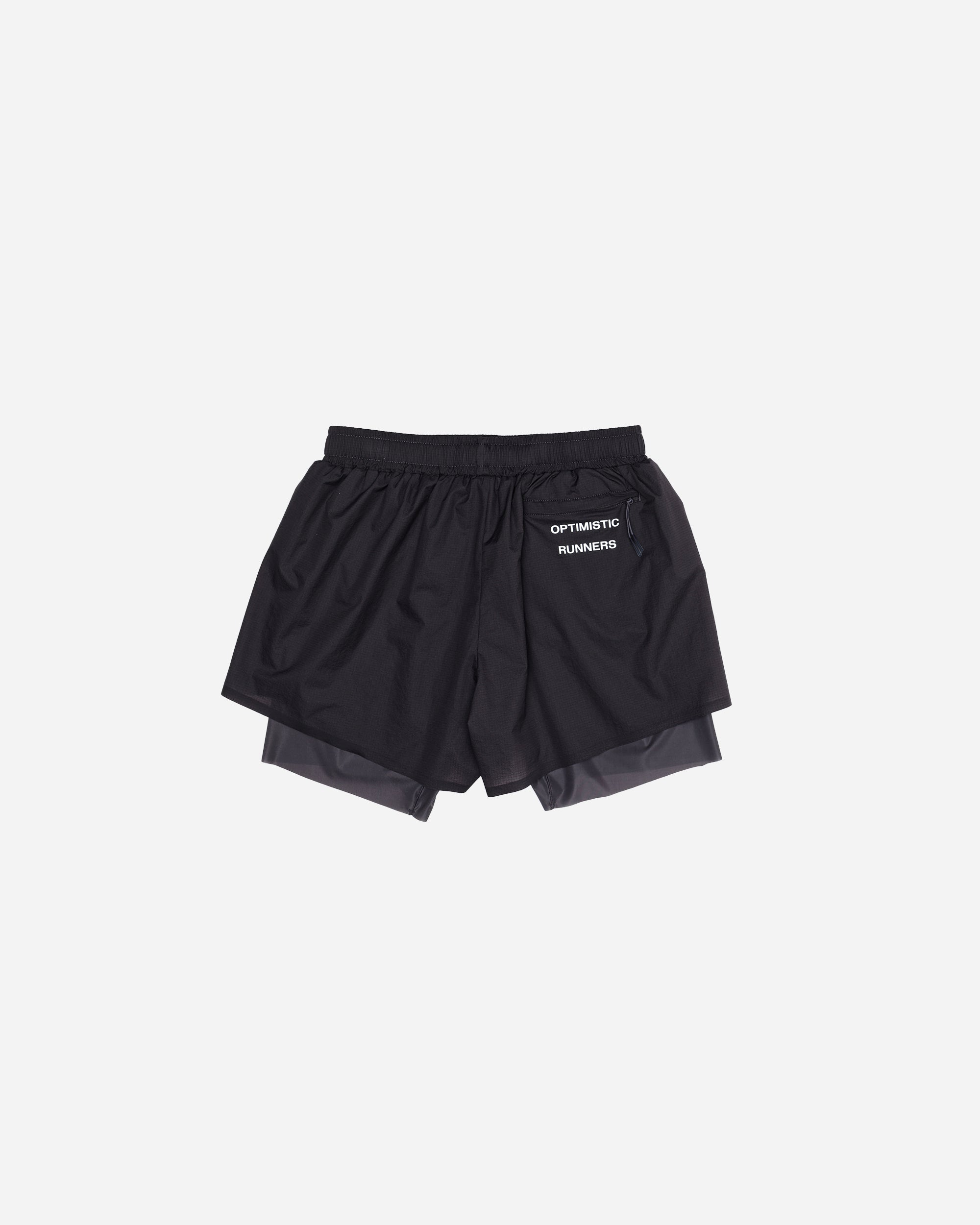 Optimistic Runners Layered Shorts BLUEBERRY LS26BLB