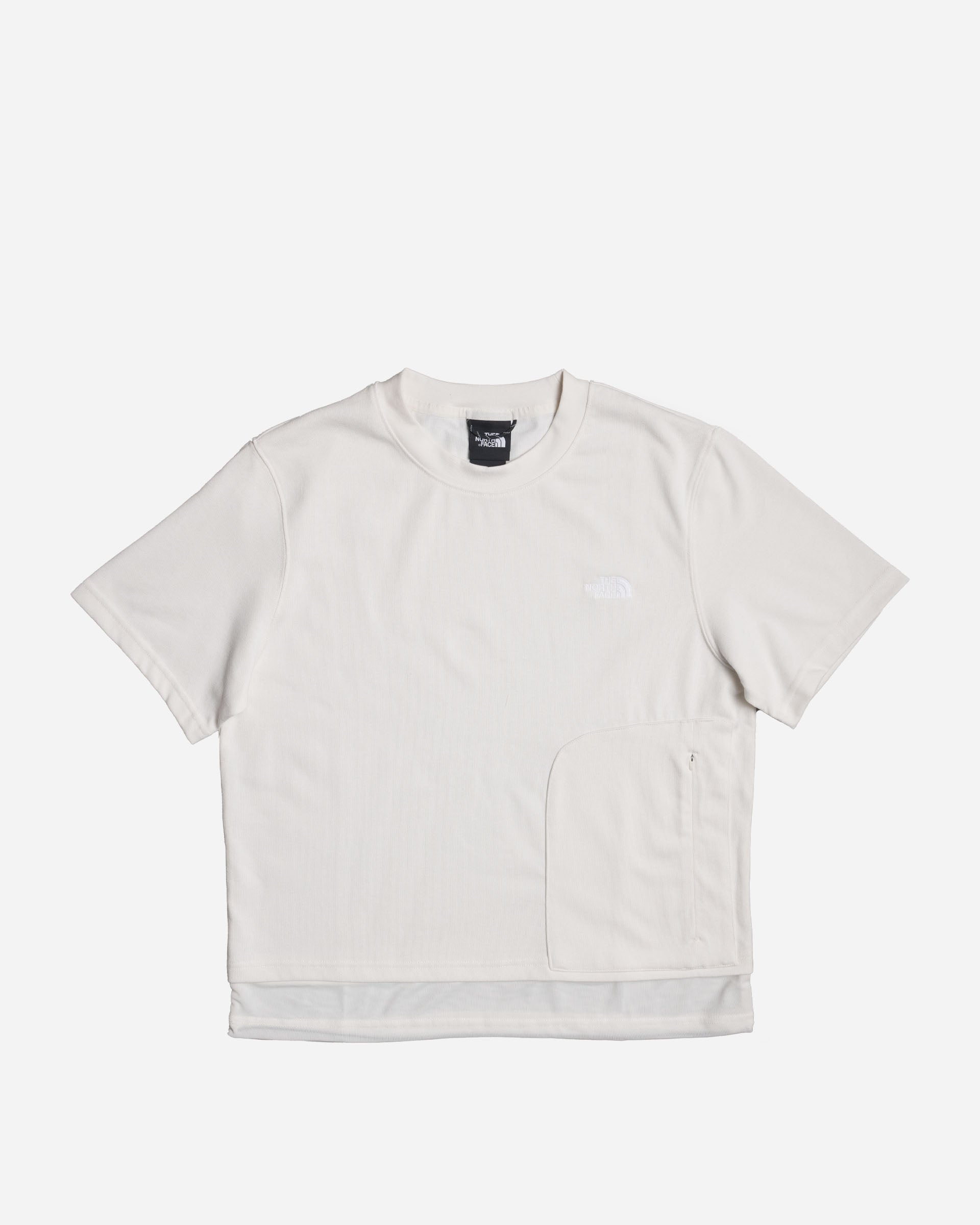 The North Face Fabric Mix T-shirt WHITE DUNE NF0A8CMAQLI1