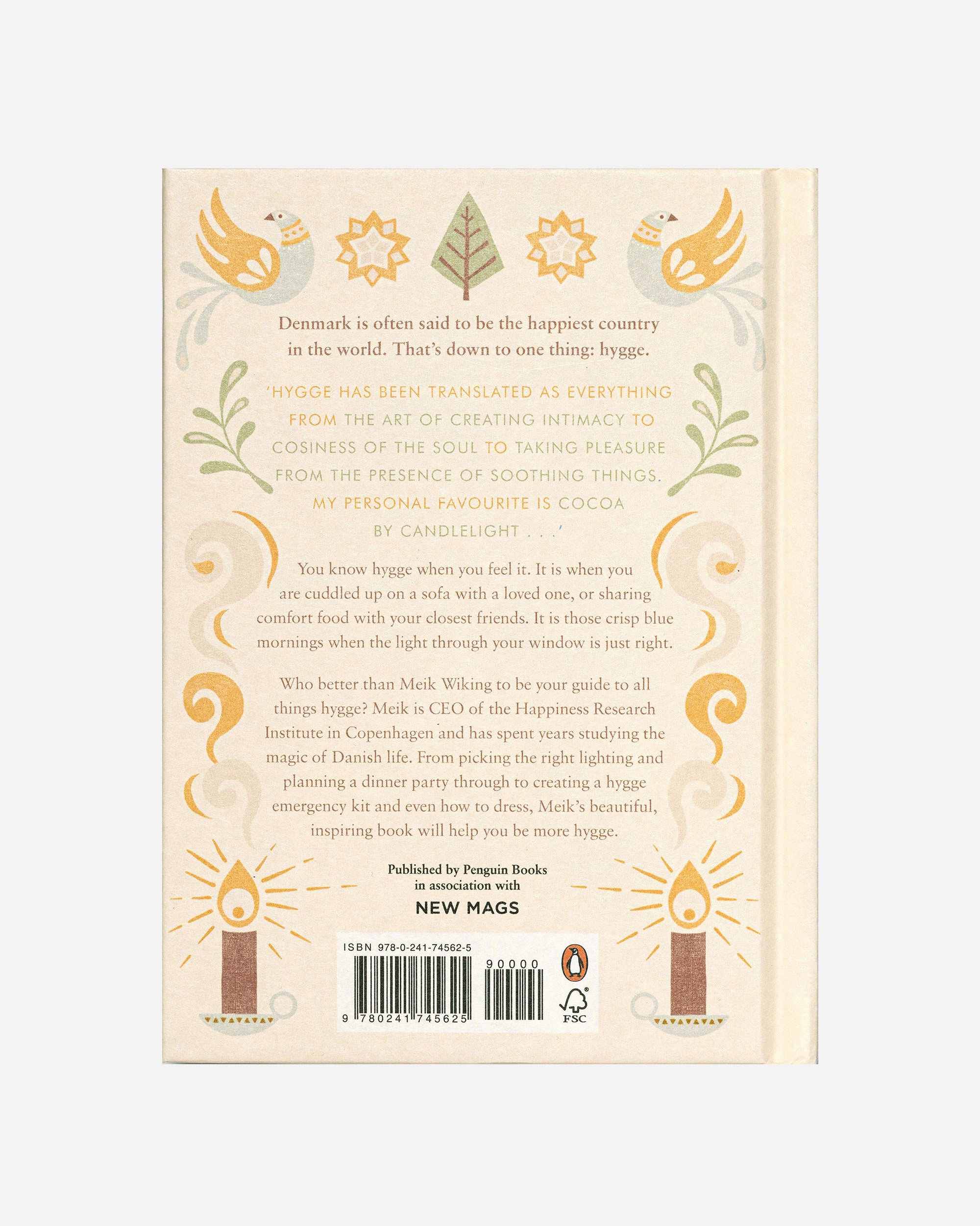 New Mags The Little Book of Hygge Beige NM1101