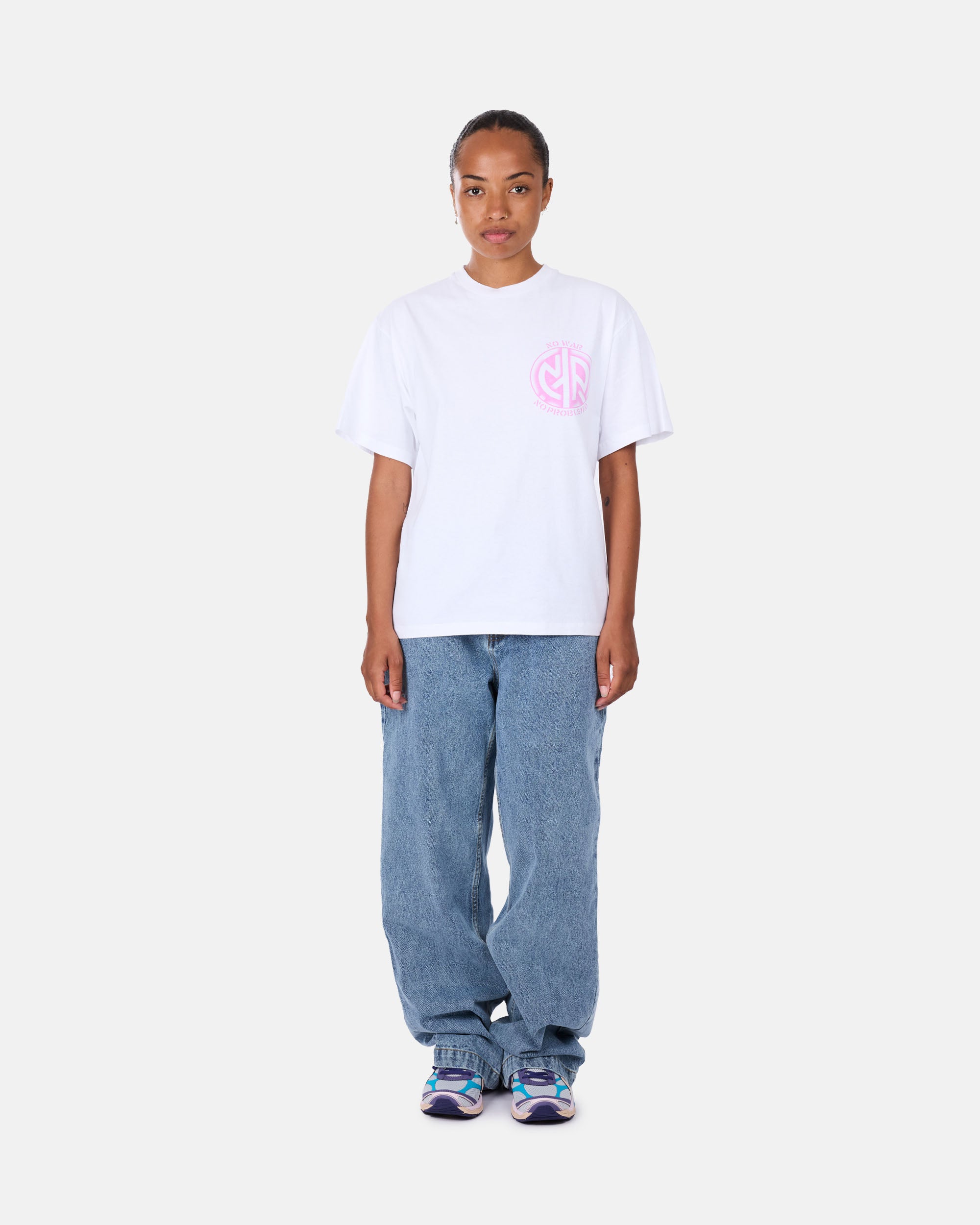 No Problemo No War T-shirt White NP6001404