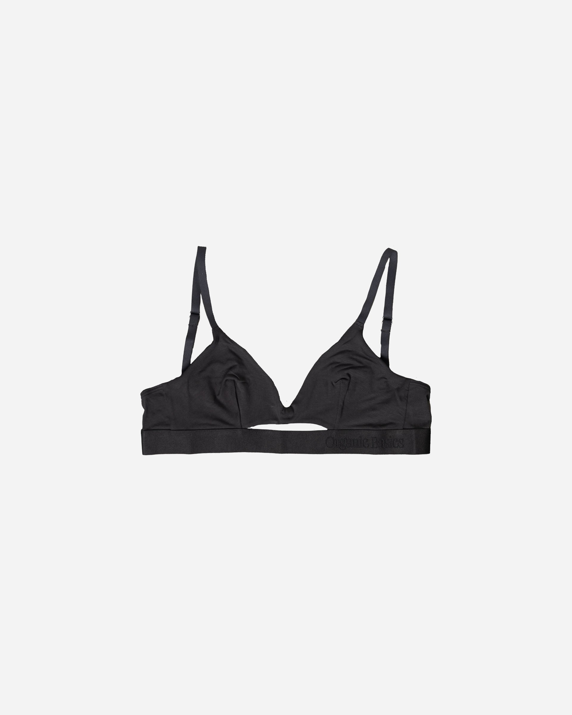 Organic Basics Soft Touch Bralette Black OB120008-Black