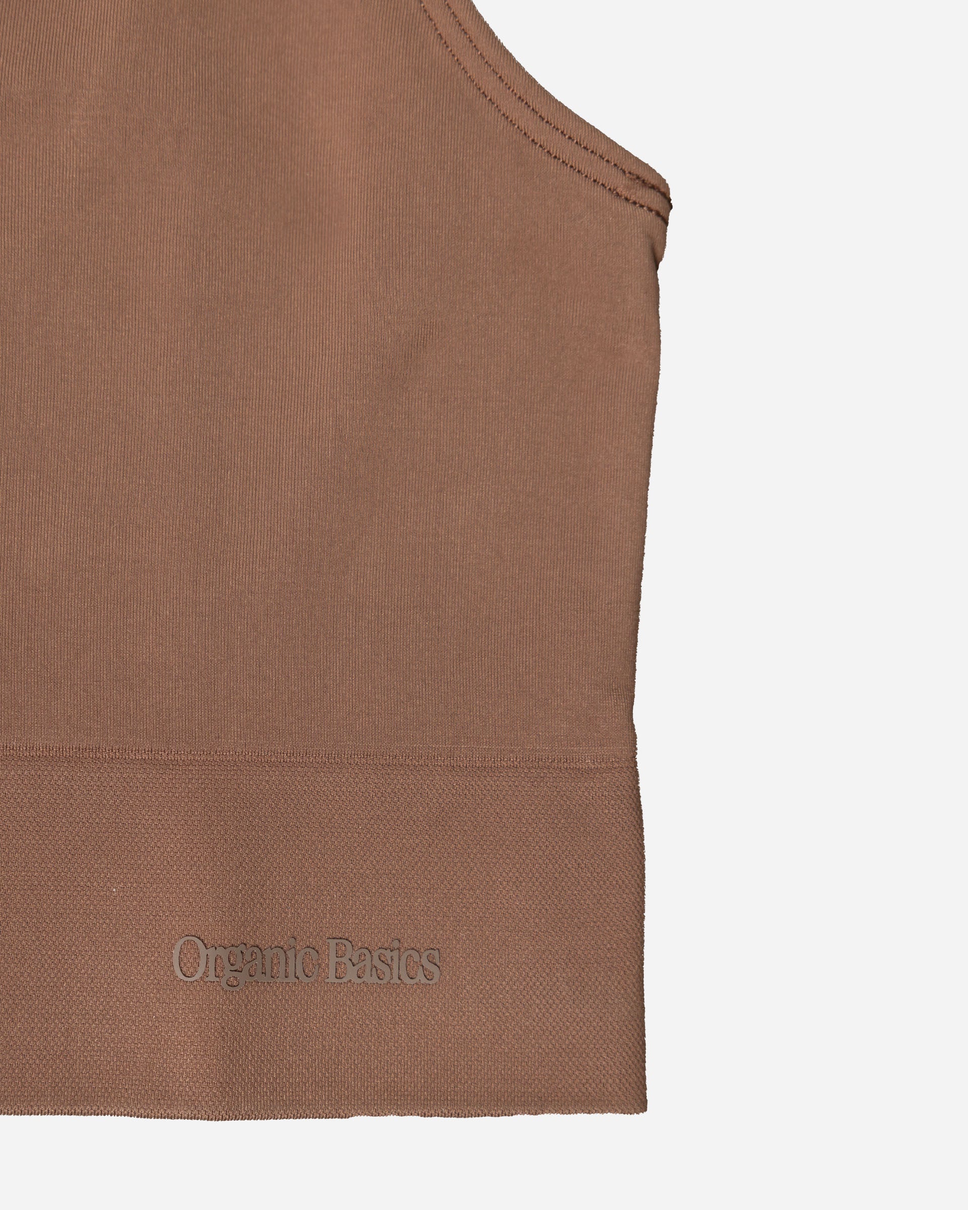 Organic Basics Smooth Bralette Walnut OB120012-Walnut