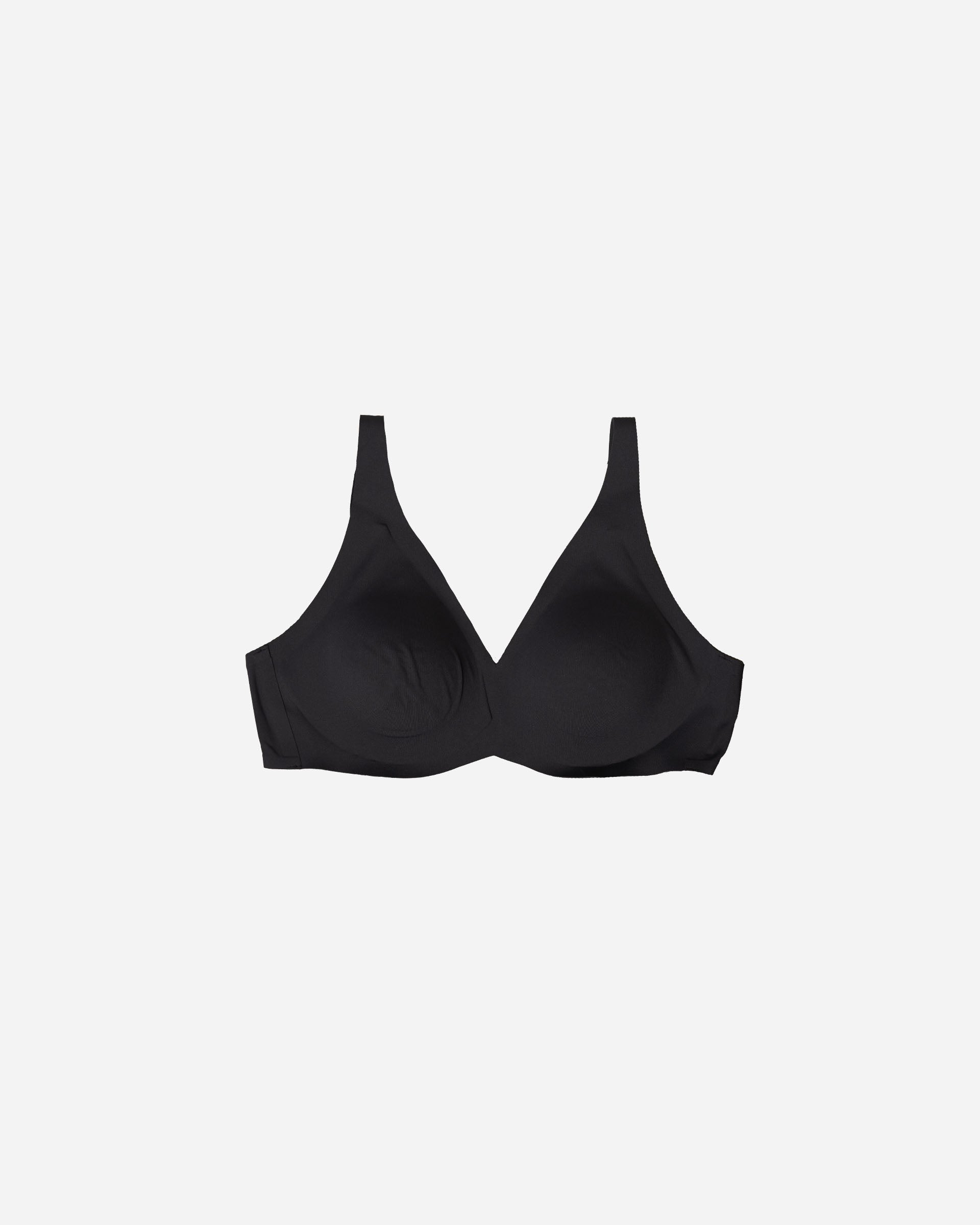 Organic Basics Bare Plunge Bralette Black OB120022-Black