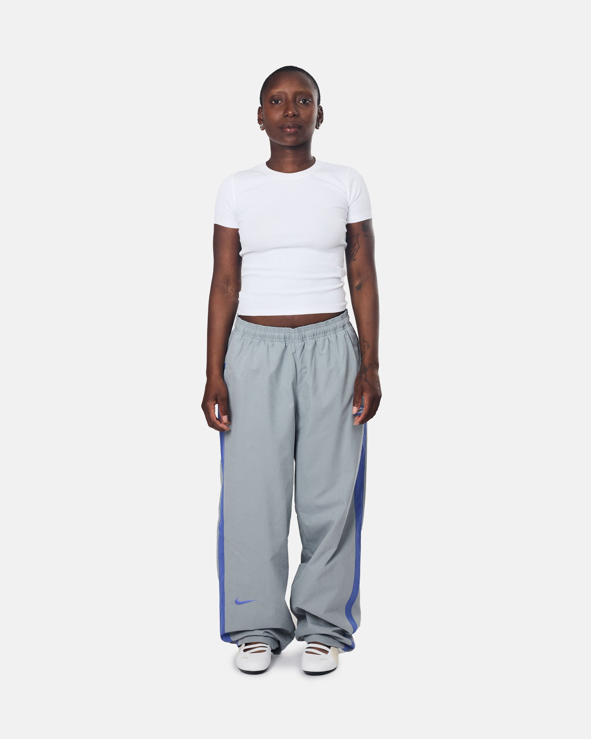 Organic Basics Core Rib T-shirt White OB410078-White