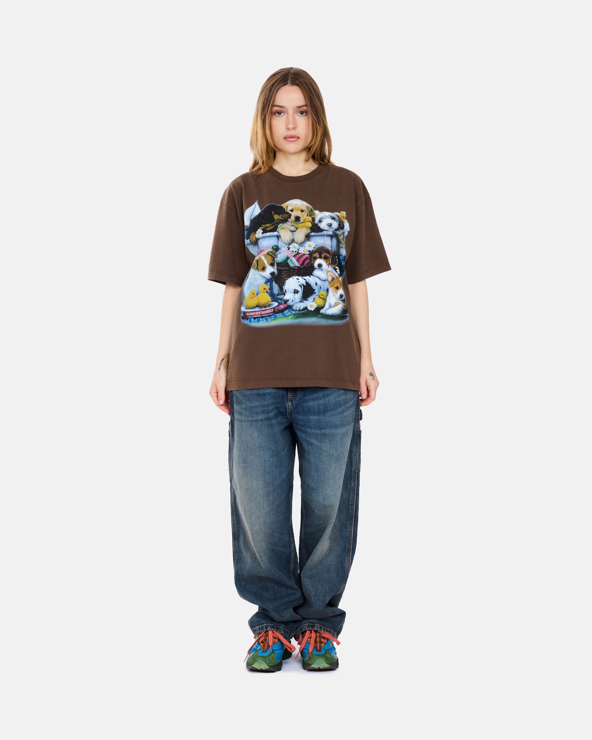 RASSVET Babies T-shirt Knit BROWN PACC17T003-BROWN