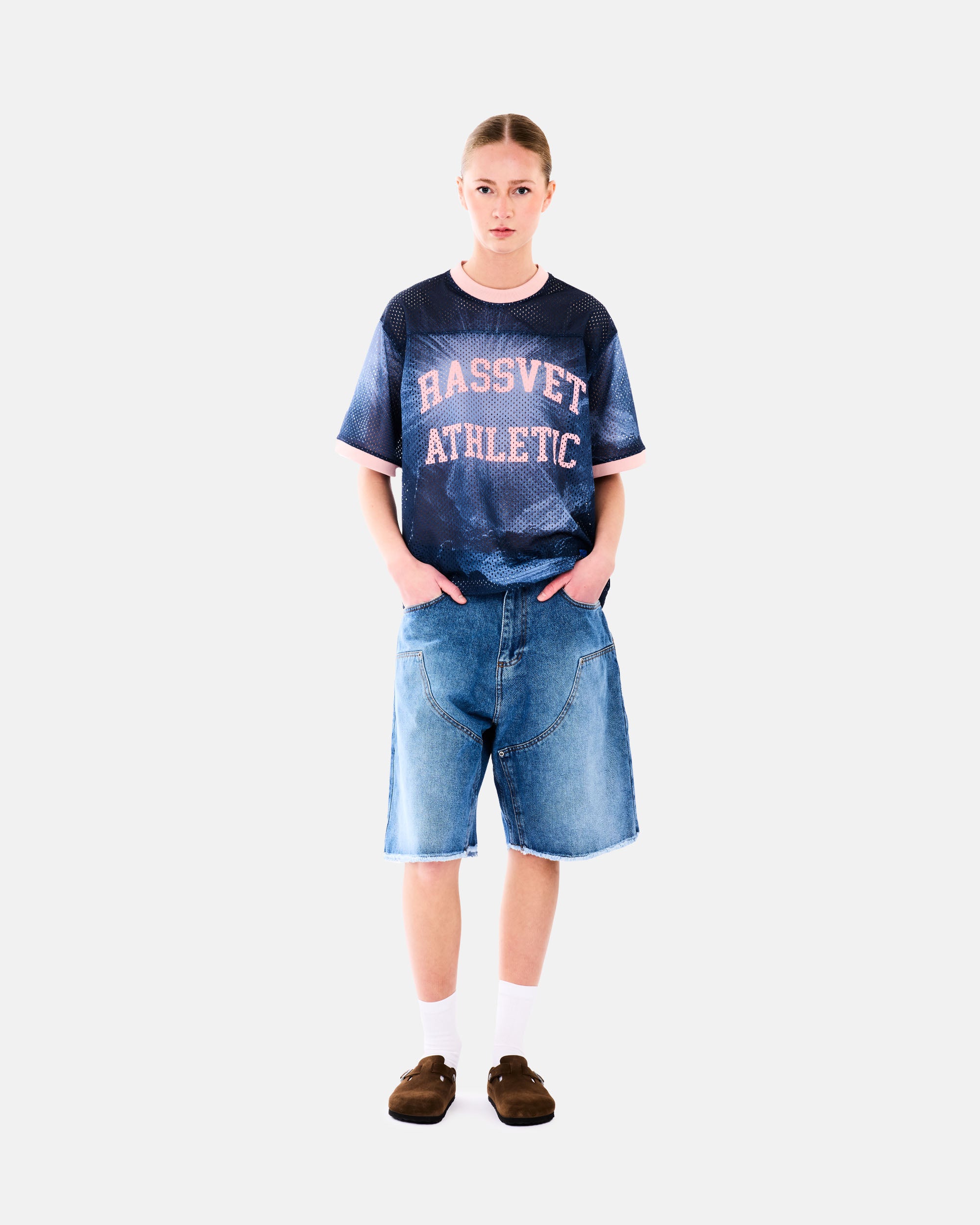 RASSVET Athletic Mesh Jersey NAVY PACC18T015