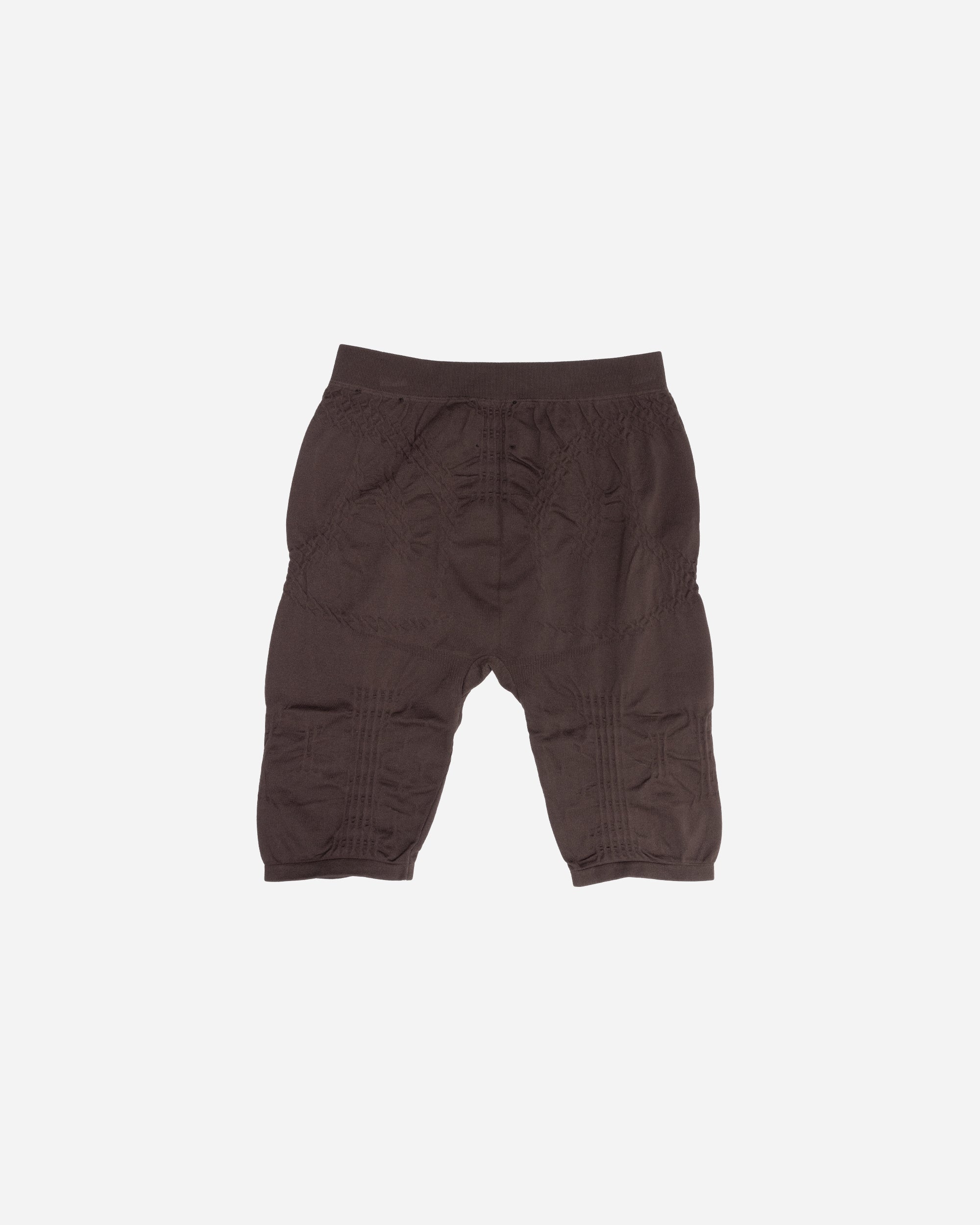 ROA Circular Biker Shorts Dark Brown RBWW011YA05-BRW0003