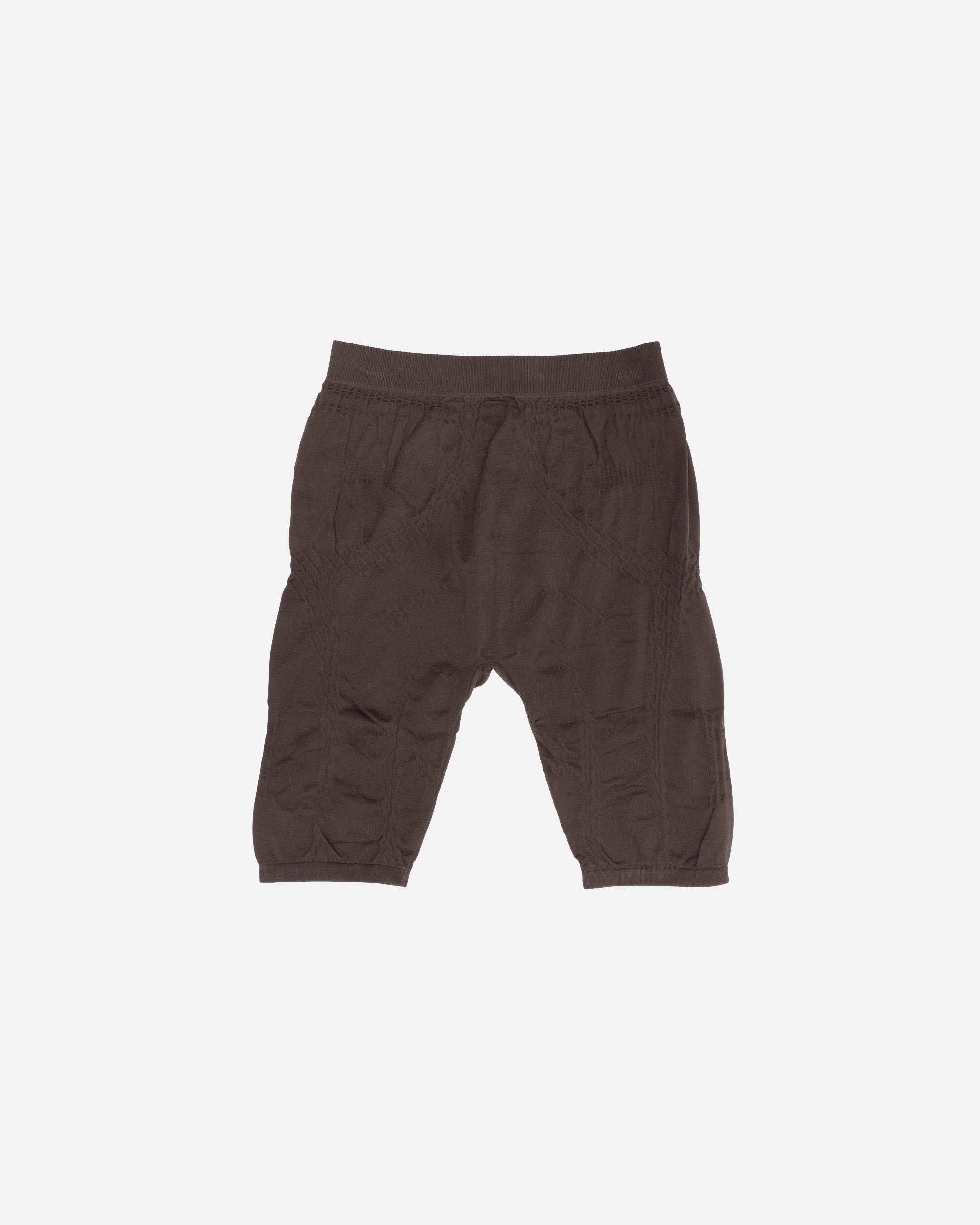 ROA Circular Biker Shorts Dark Brown RBWW011YA05-BRW0003