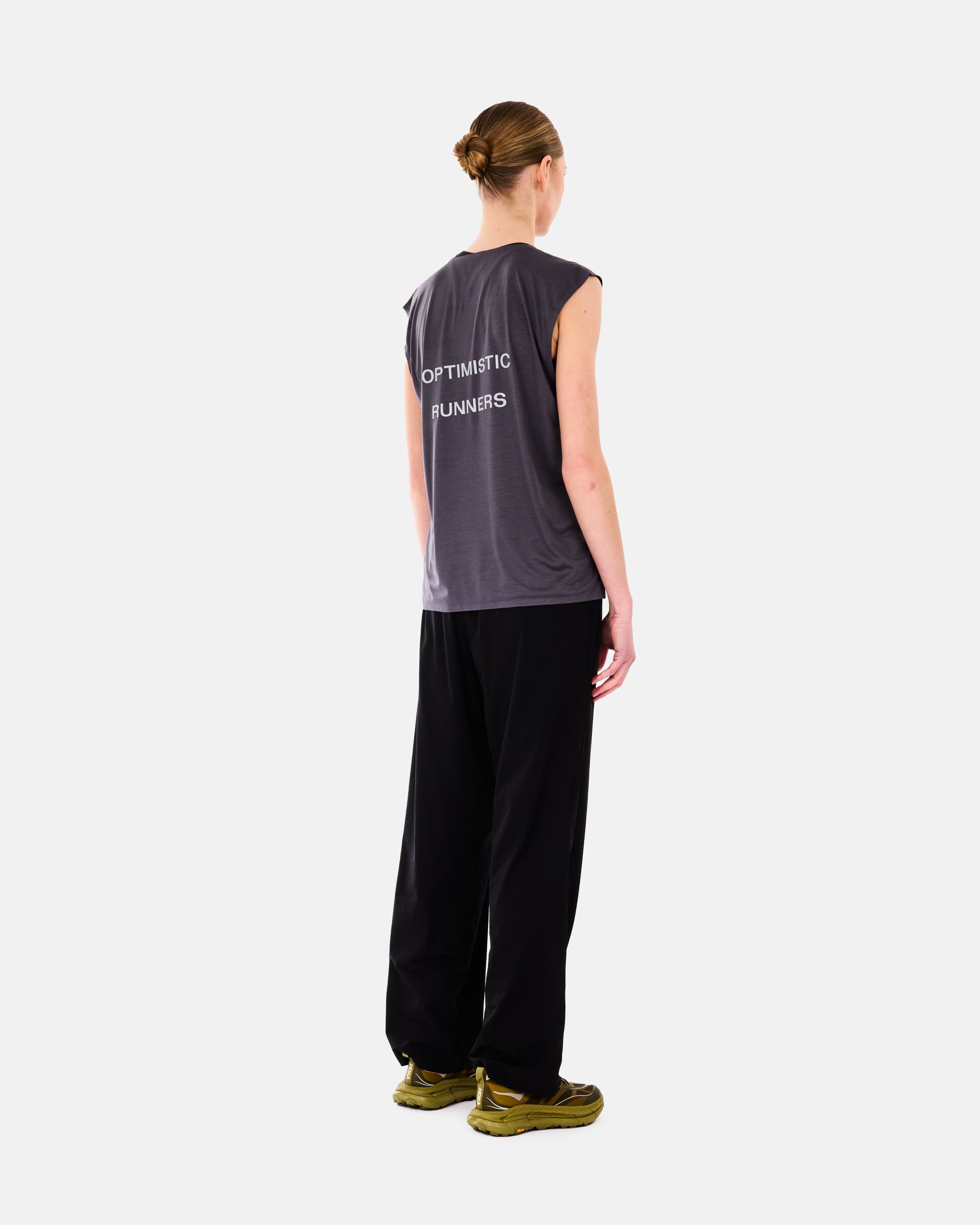 Optimistic Runners Recycled OR Tank Top BLUEBERRY RORT26BLB
