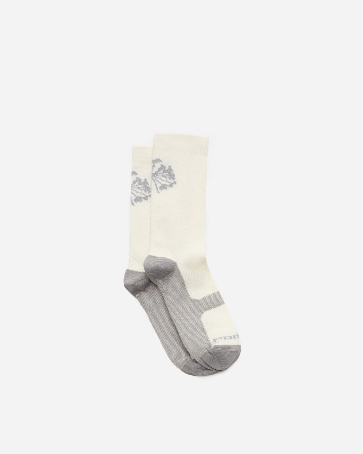 Portal Pattern Active Sock Bone White S250011