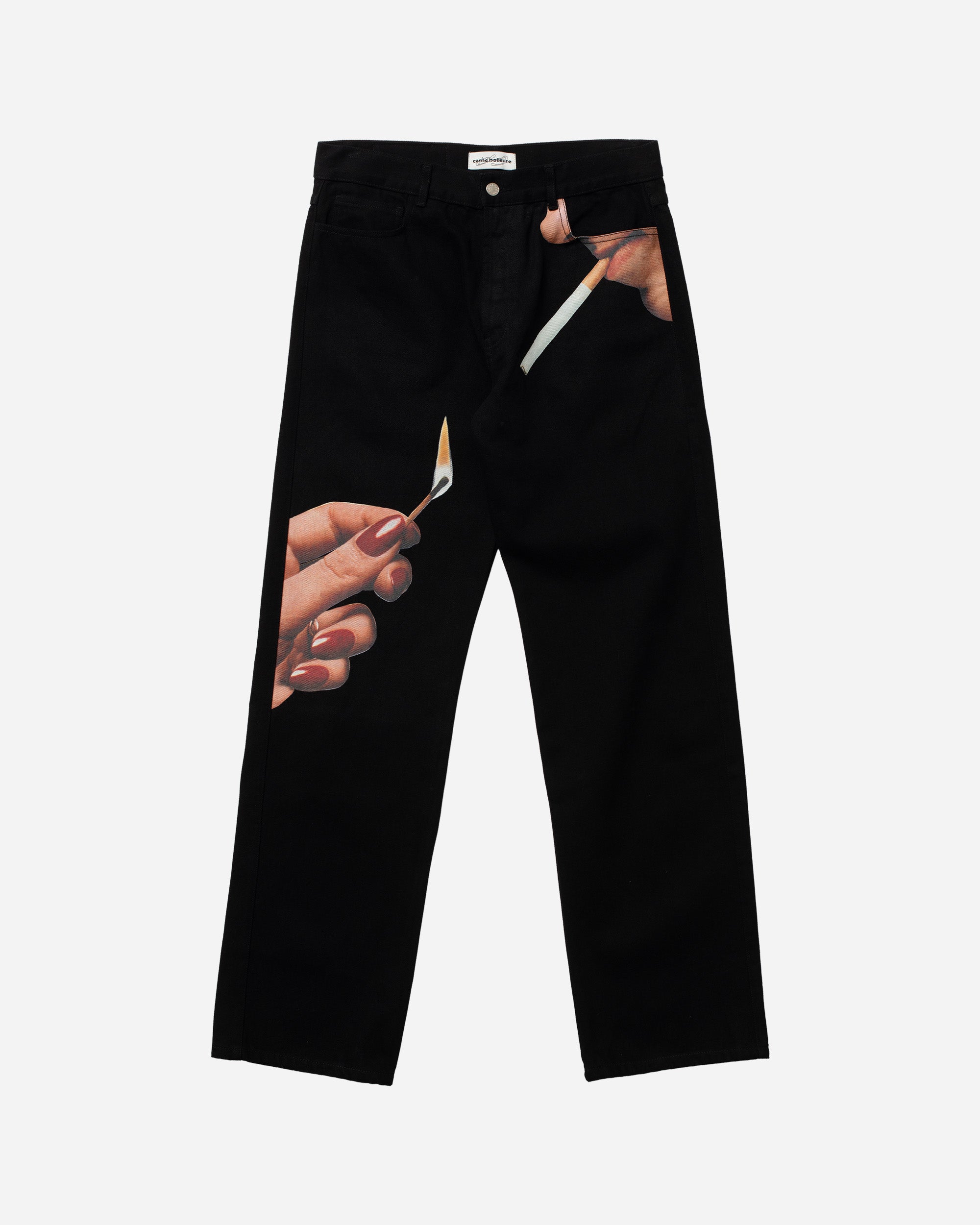 Carne Bollente Firecrotch OFF BLACK SS26DP0202_Off-Black