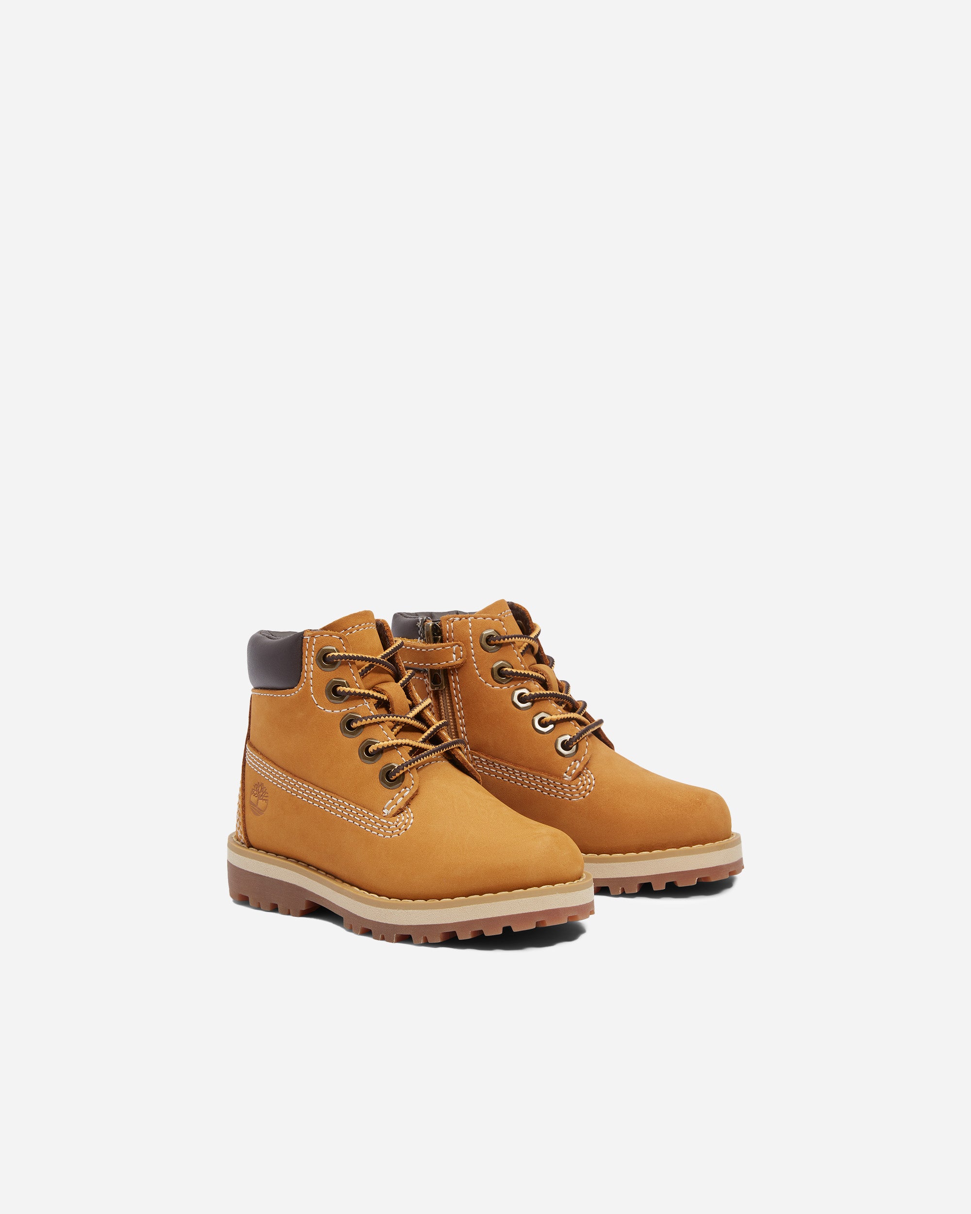 Timberland Courma Mid Lace Up Boot (Toddler) Wheat TB0A28VM2311