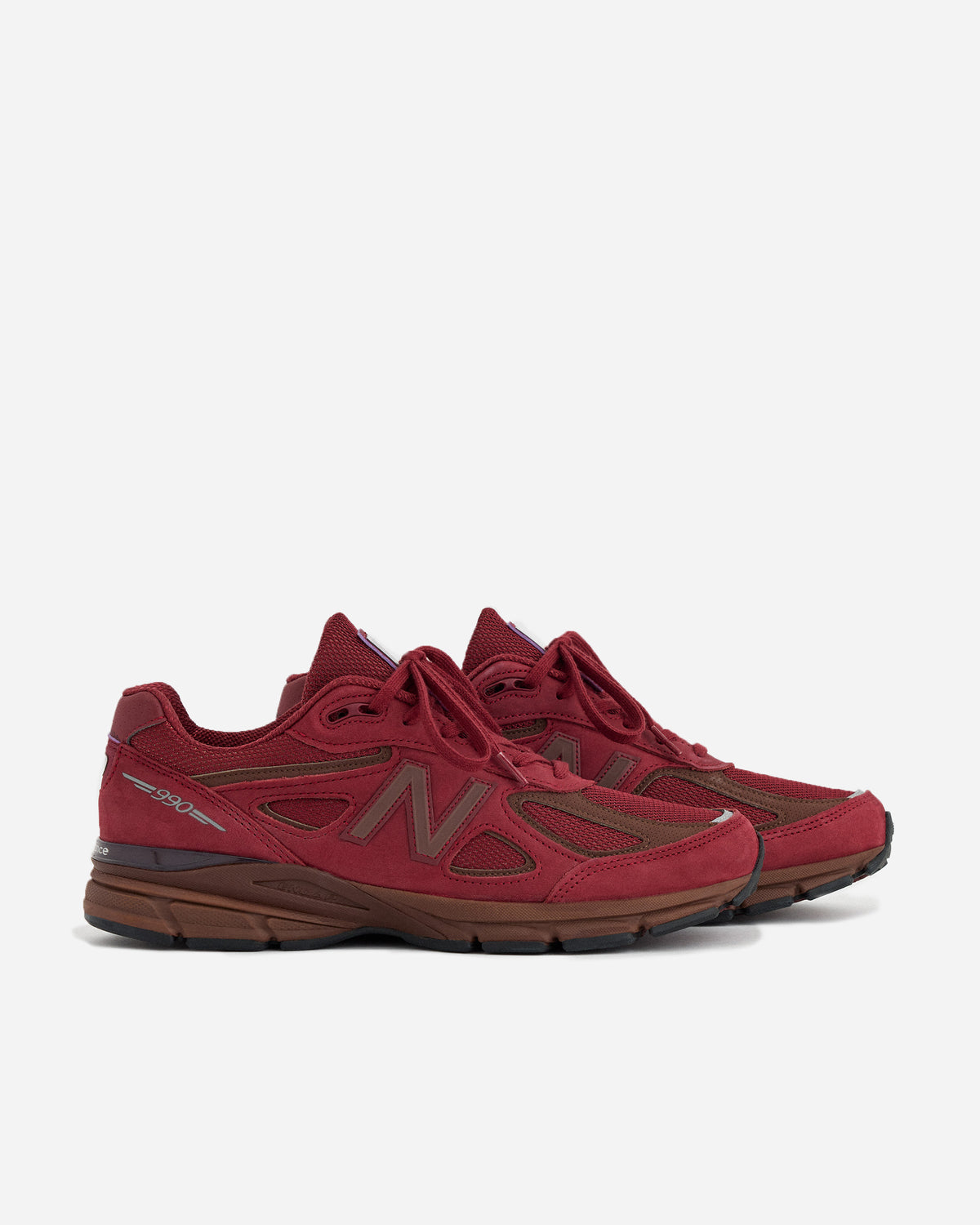 New Balance Teddy Santis Made in USA 990 v4 MONARCH BURGUNDY U990BR4