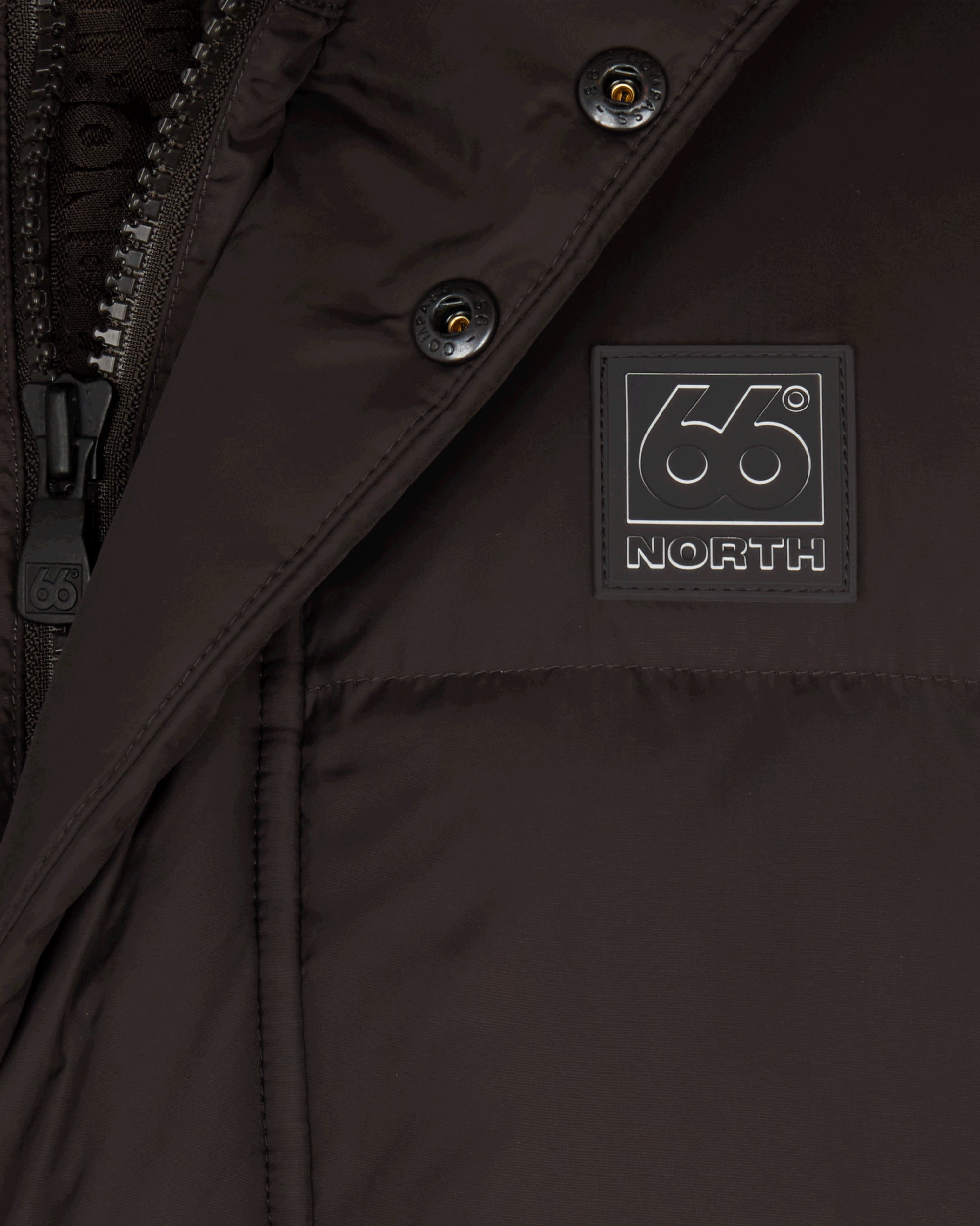 66°North Dyngja Down Jacket Licorice W11467-N791