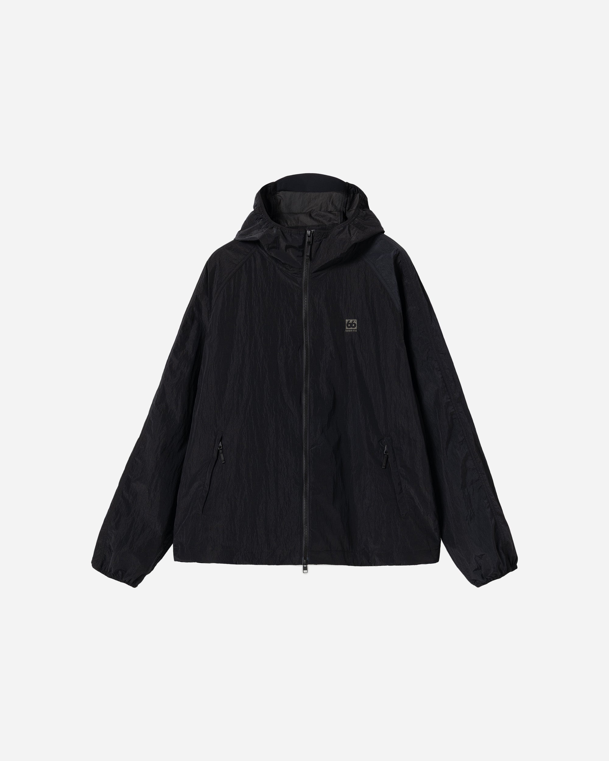 66°North Kjalarnes Windbreaker Black W11454-900