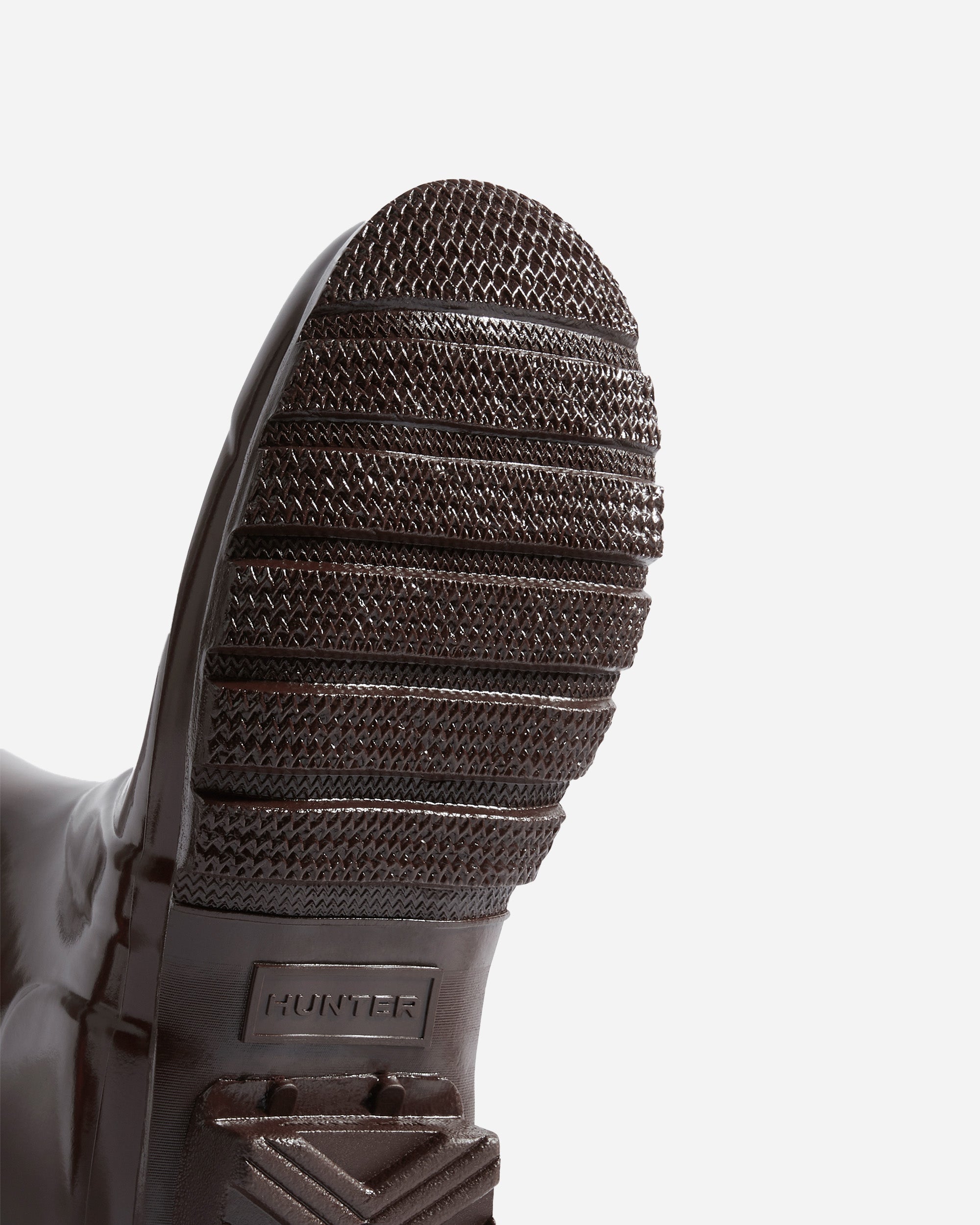 Hunter Original Tall Gloss Boot CHOCOLATE BROWN WFT1000RGLCB