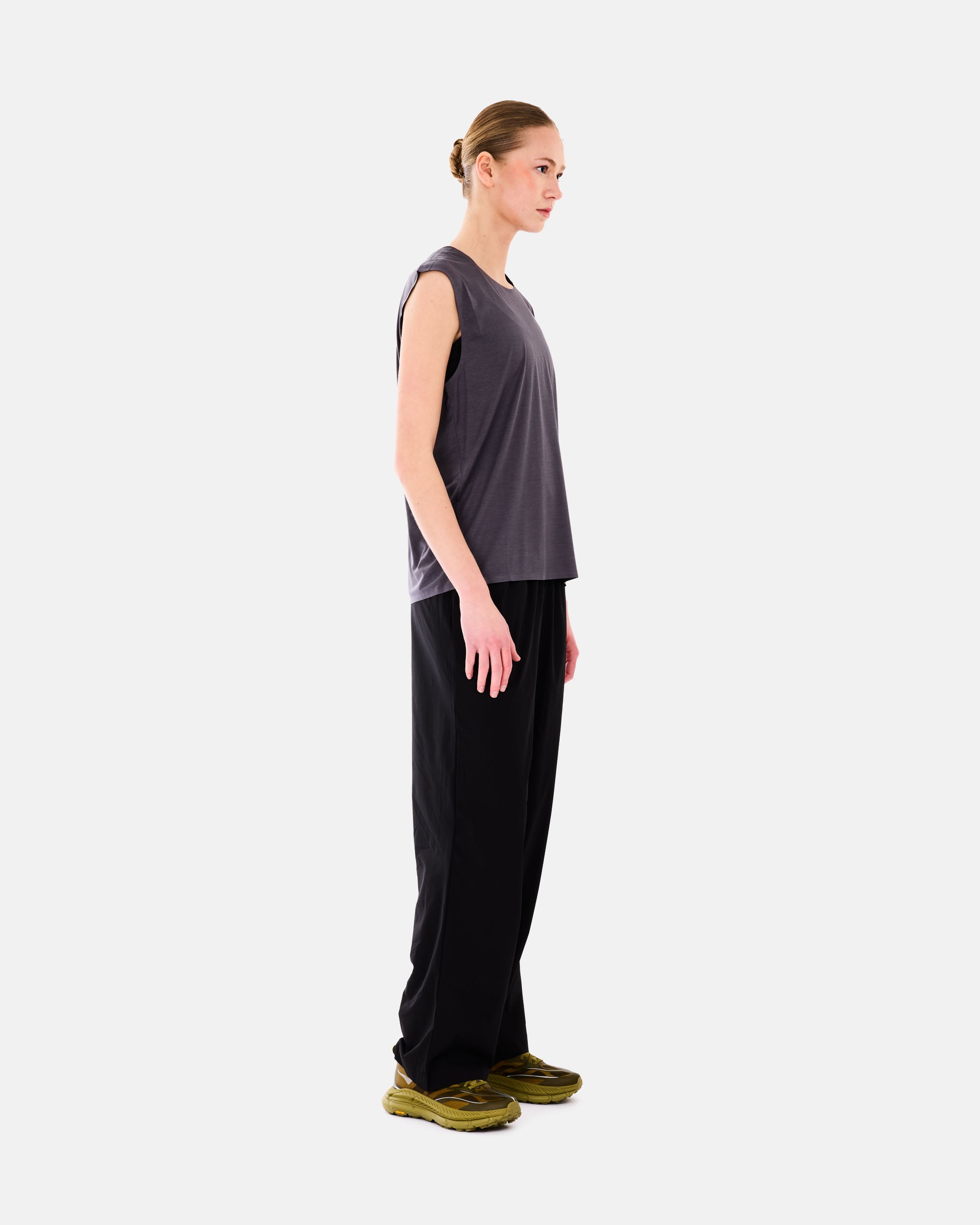 Optimistic Runners Wide Pants BLACK WLP25BK