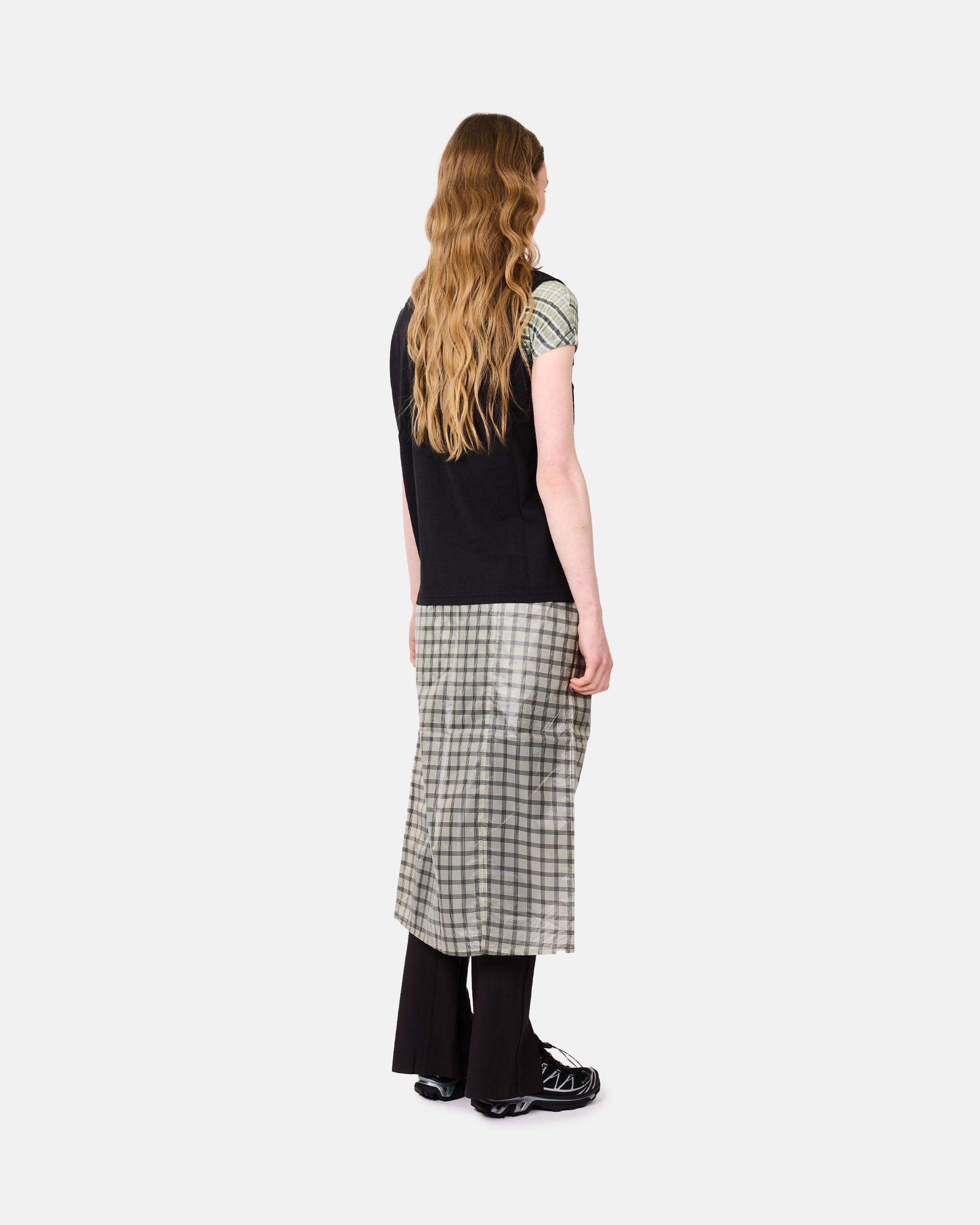 ROA Fai Sleeveless T-shirt Washed Black YBMW021JY02