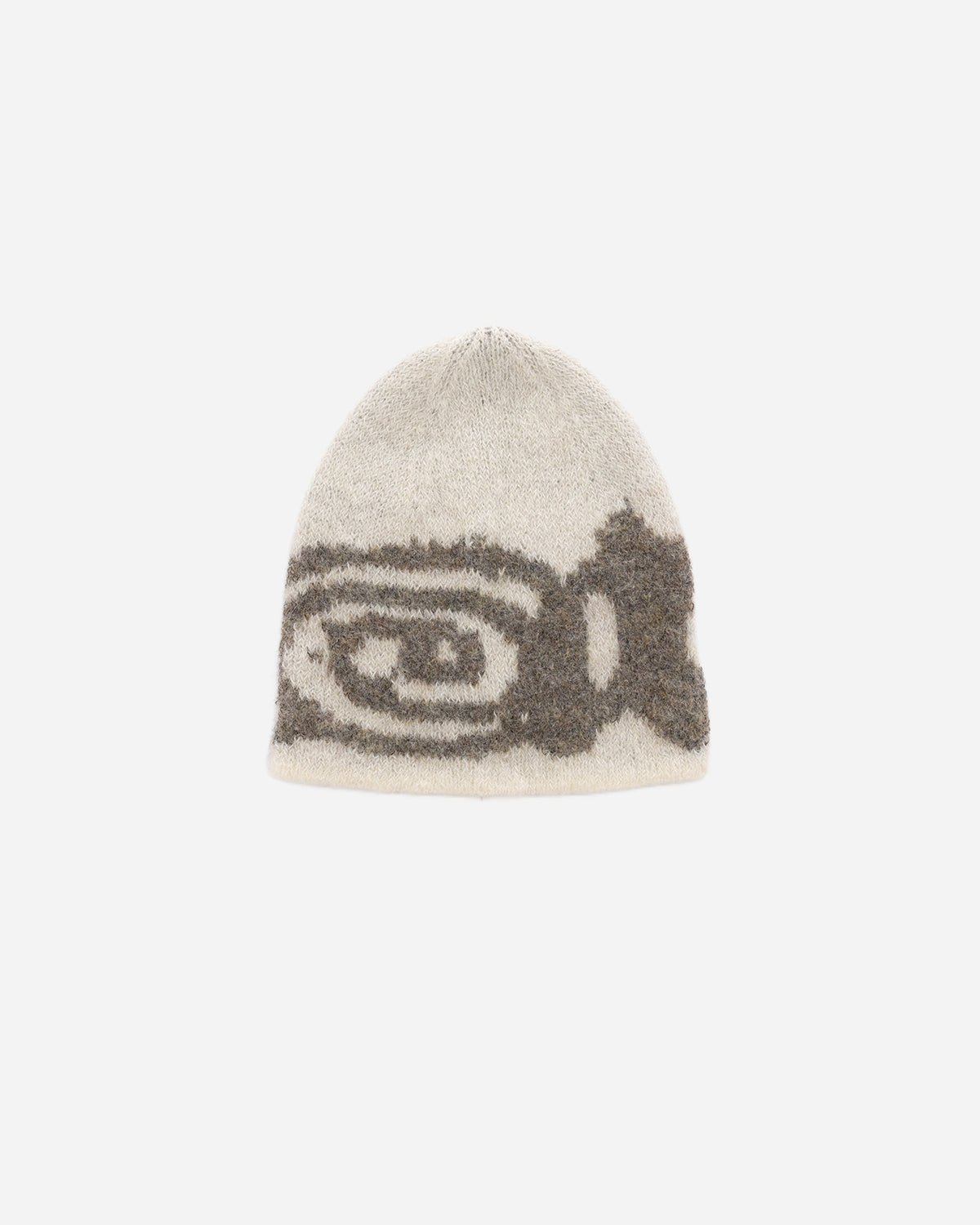 ROA Vortex Mohair Beanie White Grey YBUW2101YA19-Grey