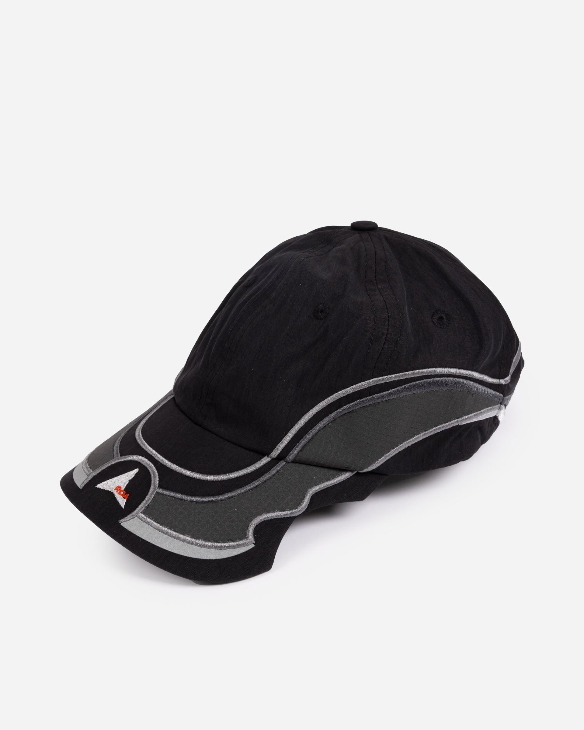 ROA Pursuit 6 Panel Cap Black YBUW213FA08-BK
