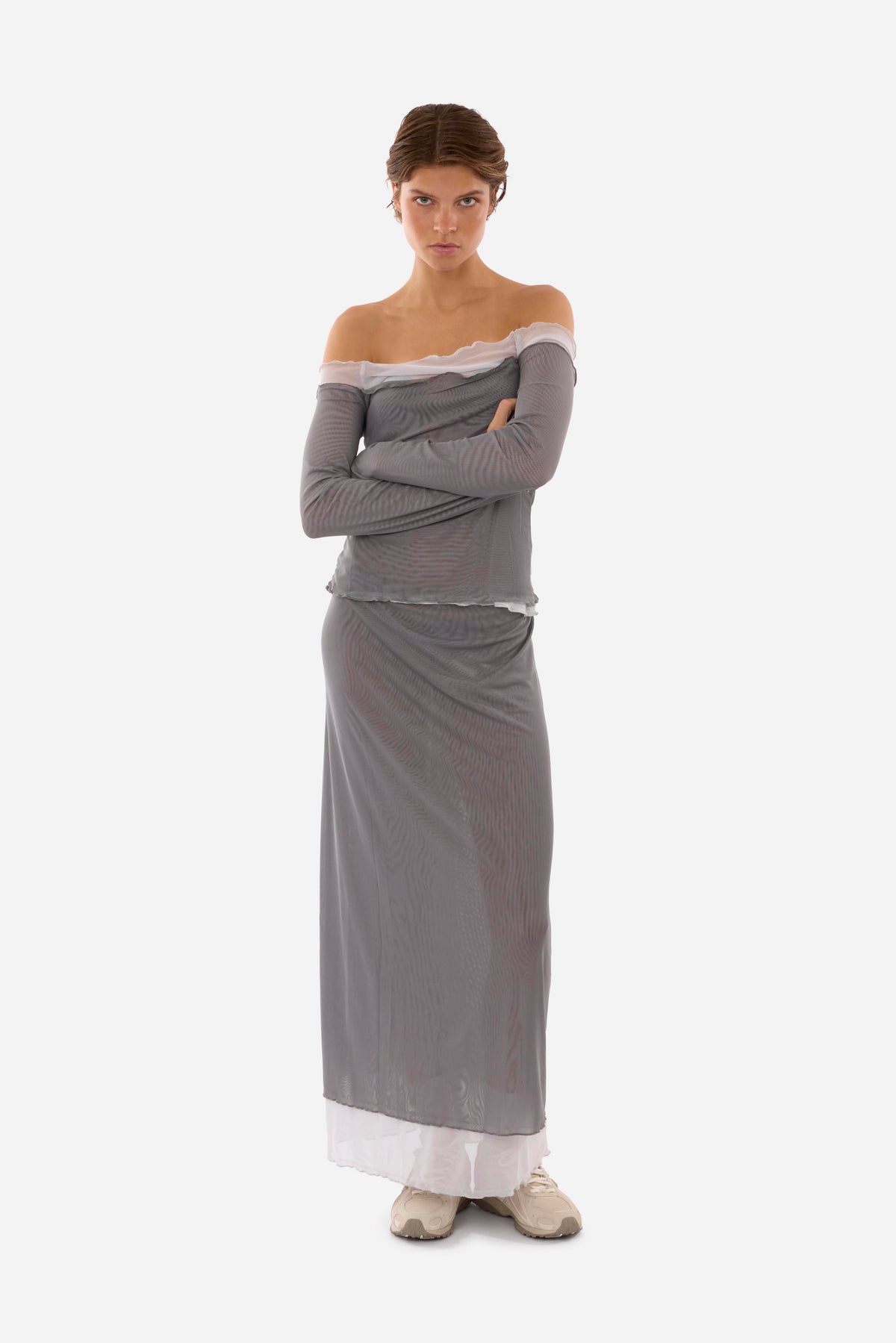 RÉSUMÉ MiriamRS Skirt Grey 227781560