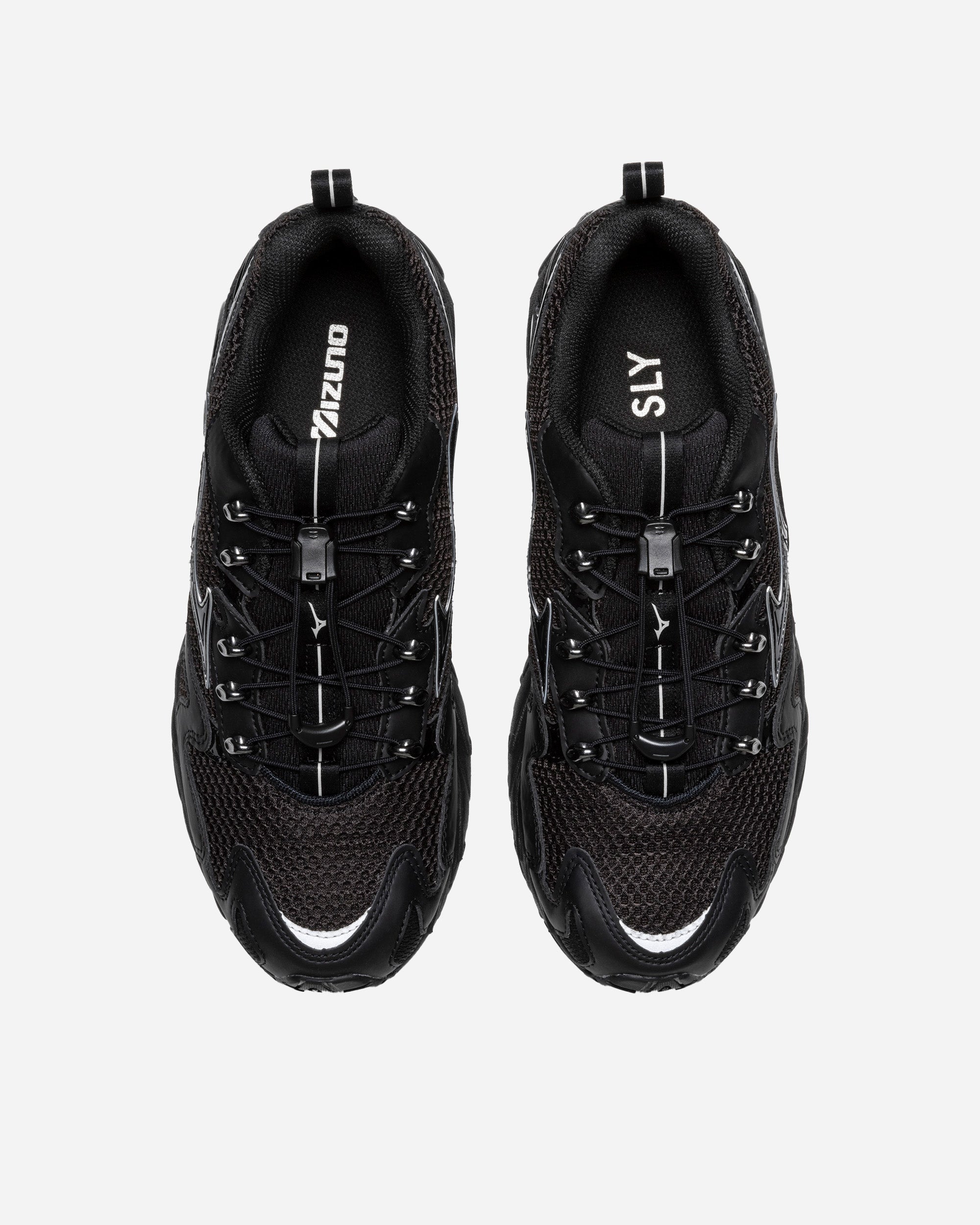 MIZUNO Mizuno x SLY Tokyo Wave Rider 11 Black/Silver D1GD250801