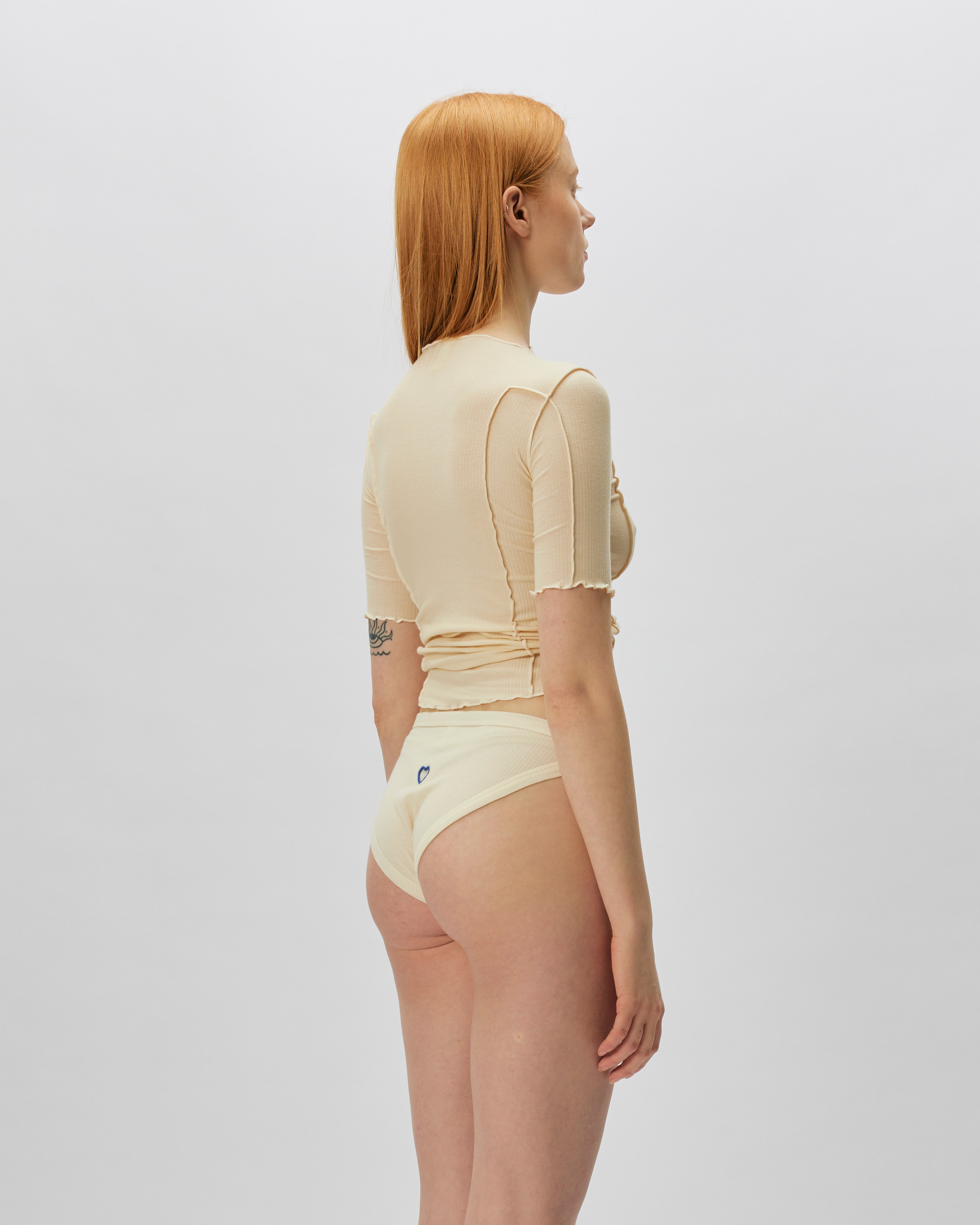 Baserange Omato 3\/4 OFF WHITE TTO3-RB-000-OW