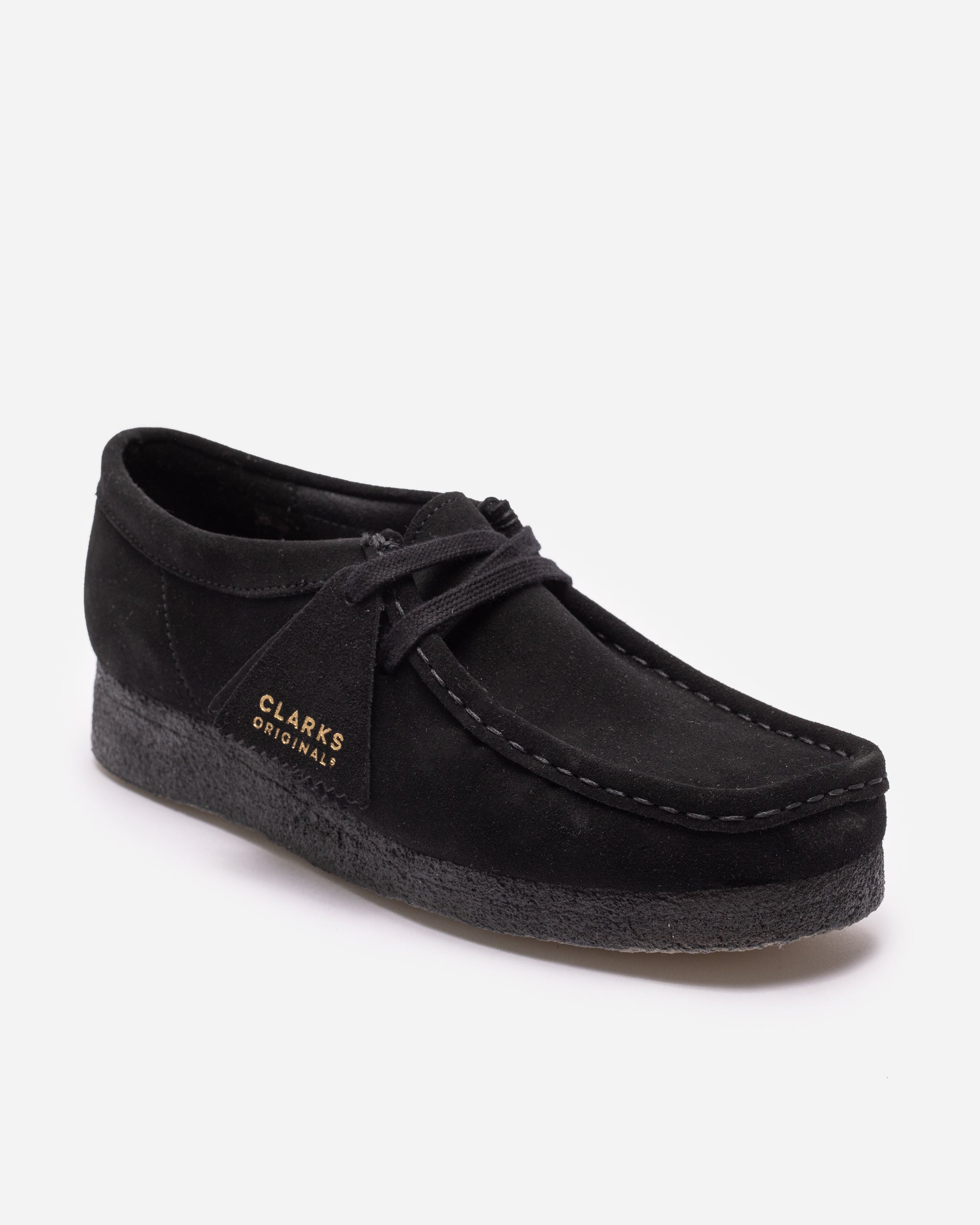 Clarks Originals Wallabee Black Suede CL26155522