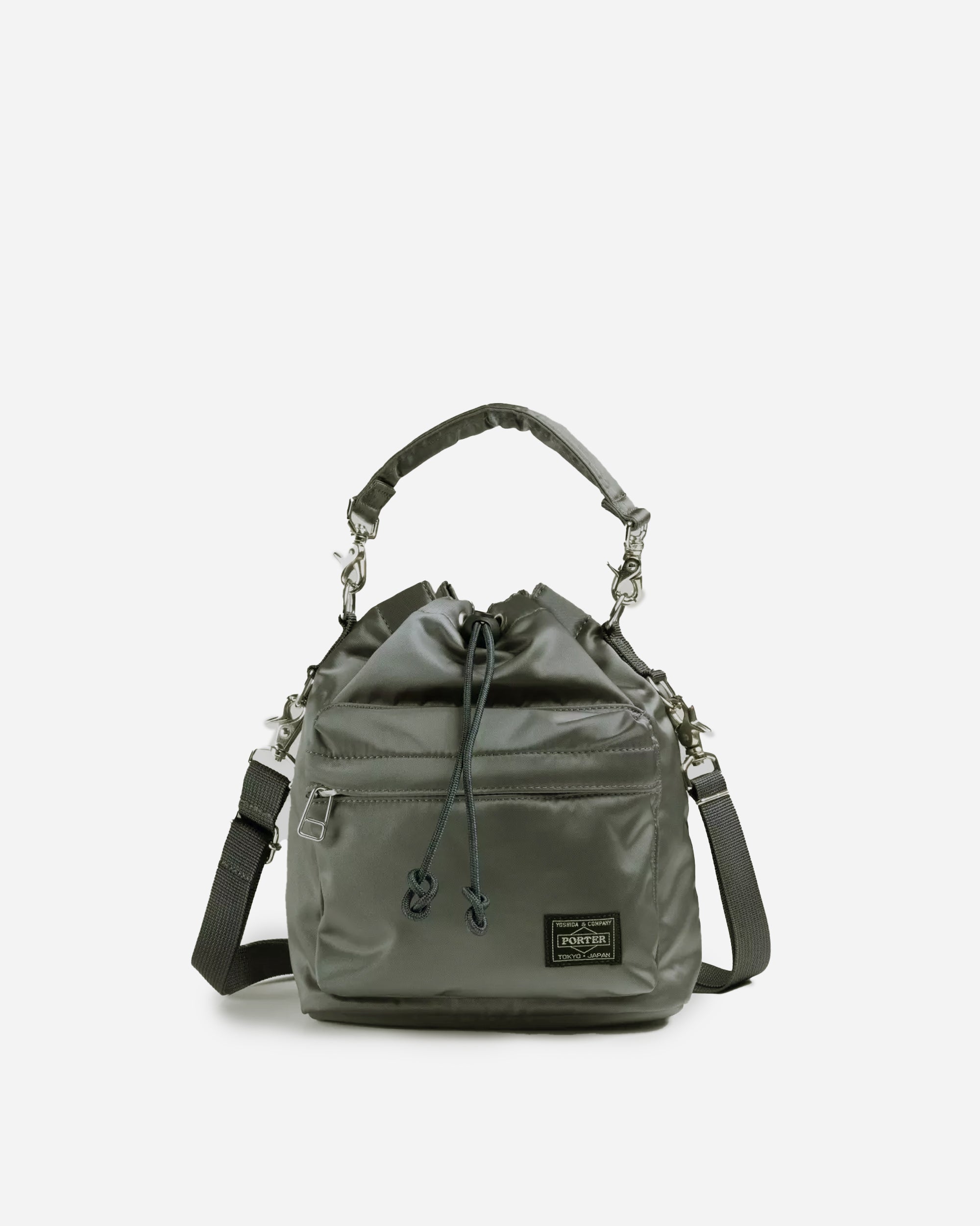 Porter Yoshida & Co. Balloon Bag Small Silver Gray 381-16879-11