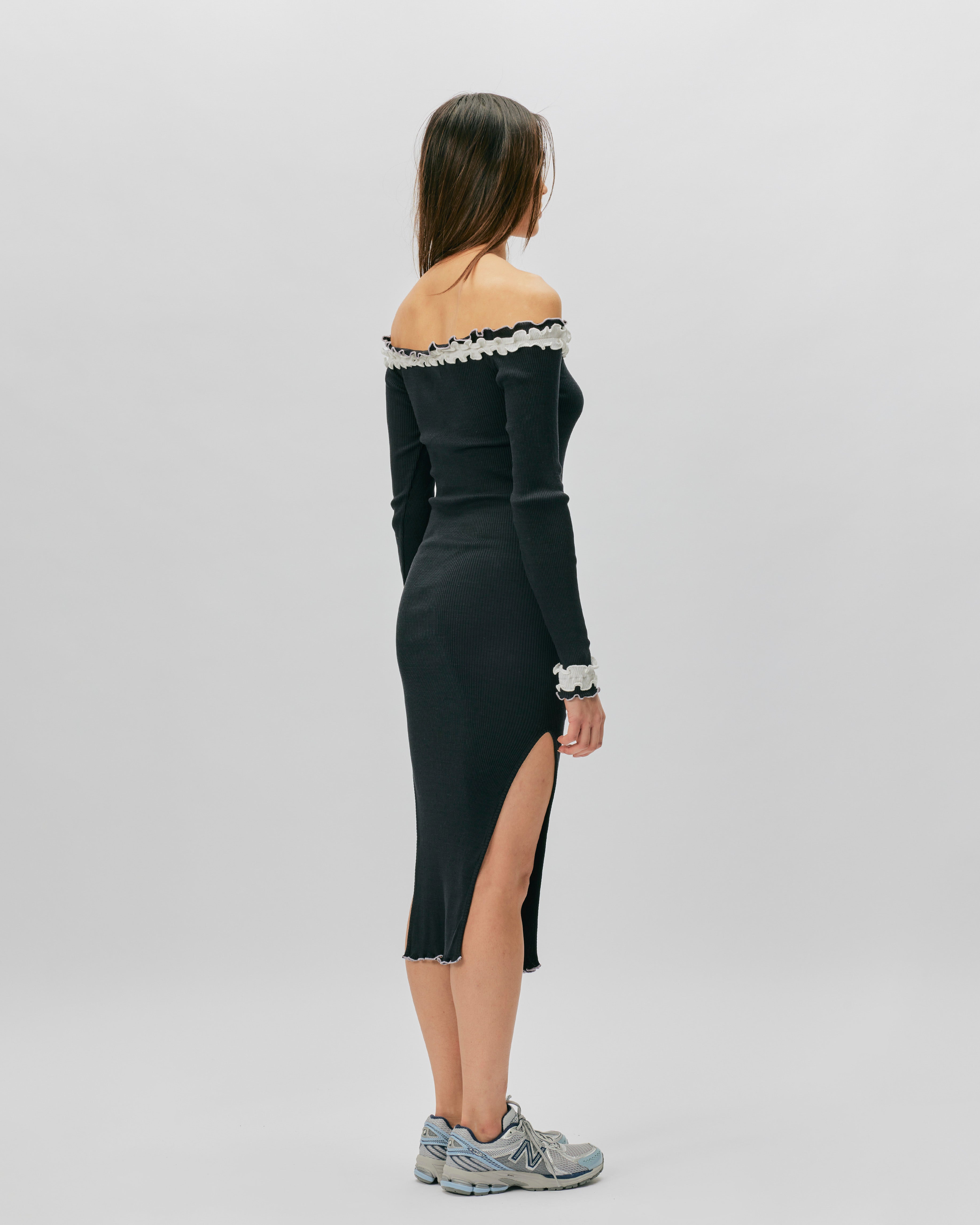 OpéraSPORT Esmeralda Dress BLACK/WHITE Z48-BLK/WHT