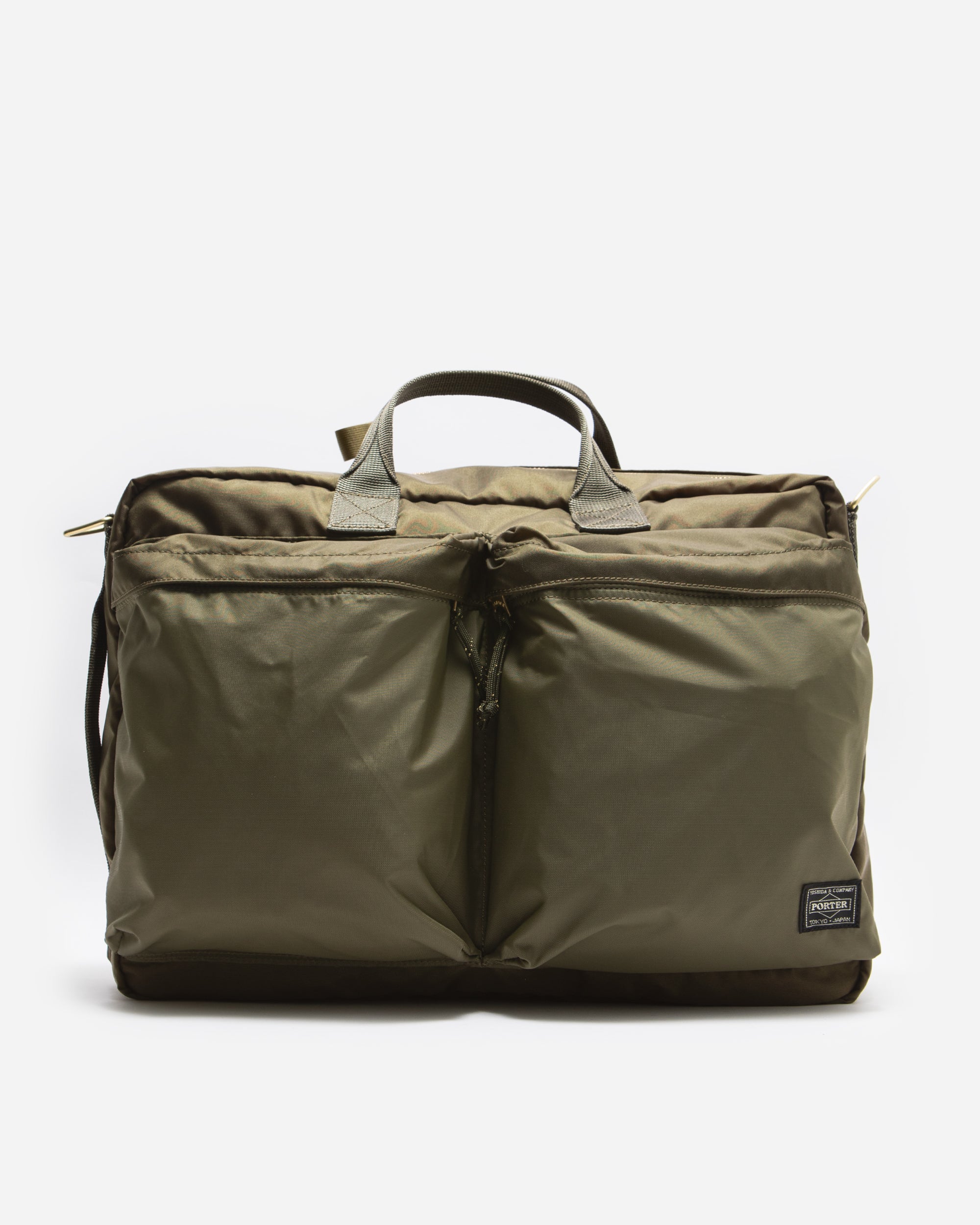 Porter Yoshida & Co. Force 3Way Briefcase OLIVE DRAB 855-07594-30