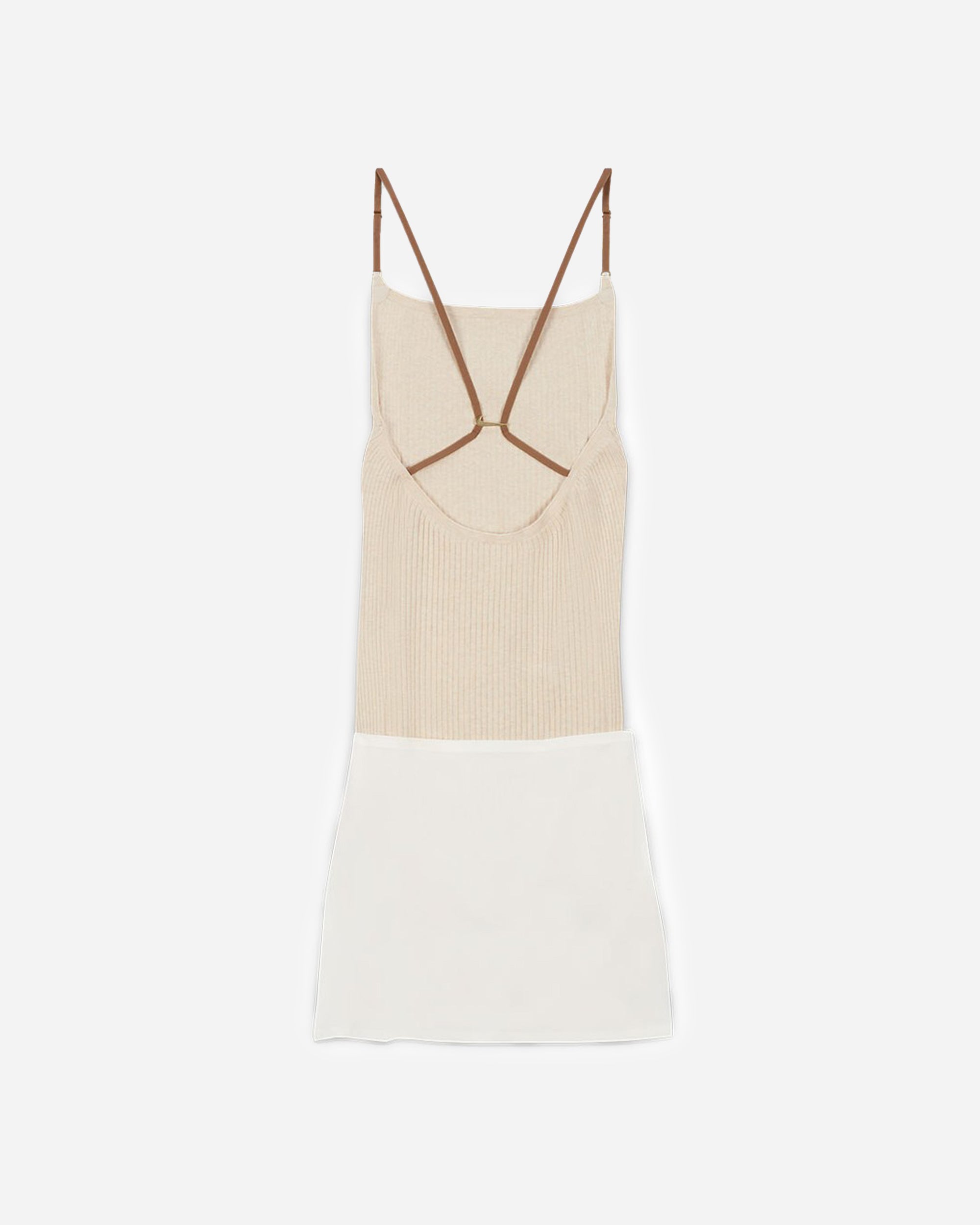 Nike Nike x JACQUEMUS Ribbed Shorts Bodysuit PEARL WHITE/SAIL DN3234-221