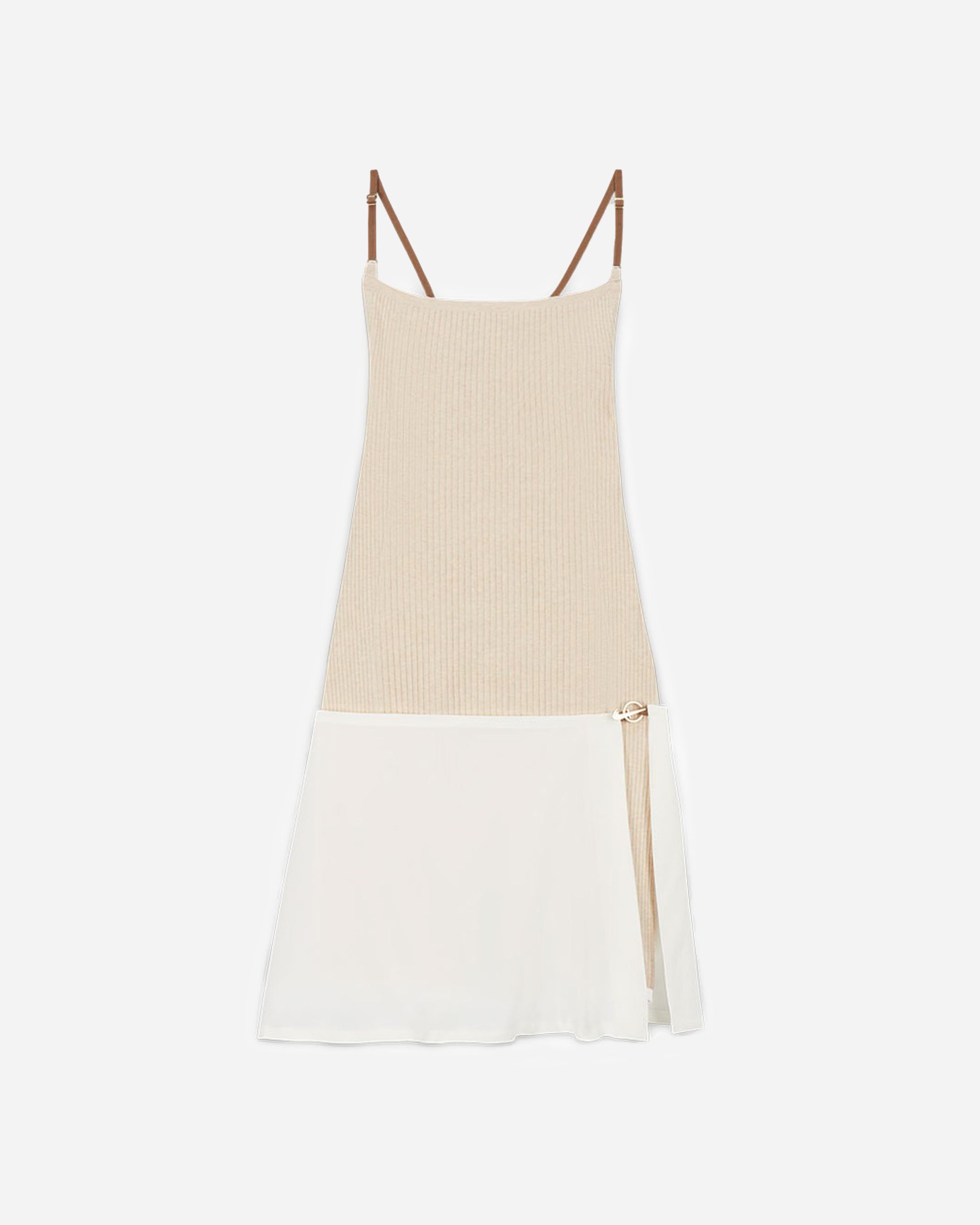 Nike Nike x JACQUEMUS Ribbed Shorts Bodysuit PEARL WHITE/SAIL DN3234-221