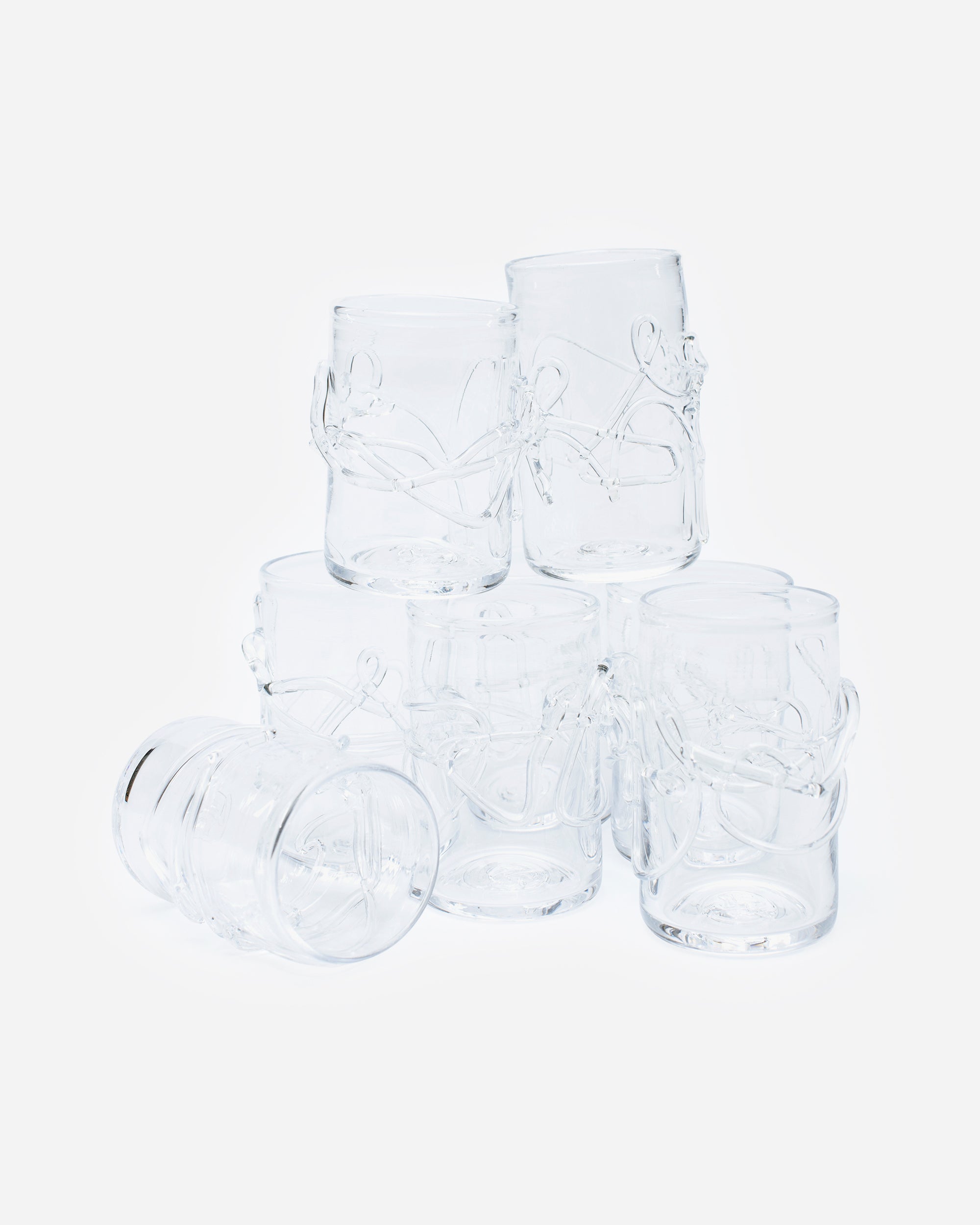 NIKO JUNE Ivy Drinking Glass Clear 22-IV-DRGL-CL